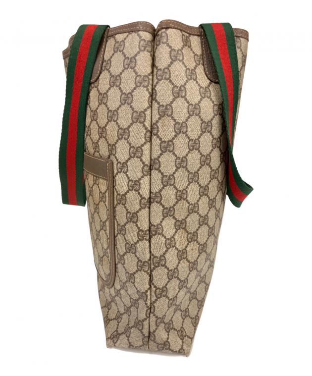 中古・古着通販】GUCCI (グッチ) OLD GUCCI シェリーライン ベージュ