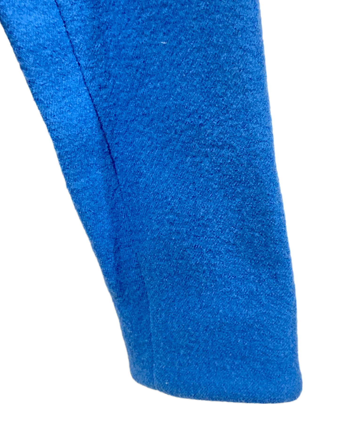 中古・古着通販】Chloe (クロエ) ベルテッドショートコート ブルー