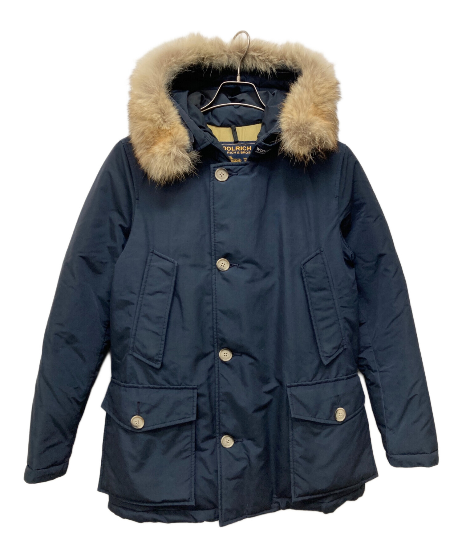 中古・古着通販】WOOLRICH (ウールリッチ) ダウンジャケット ネイビー 