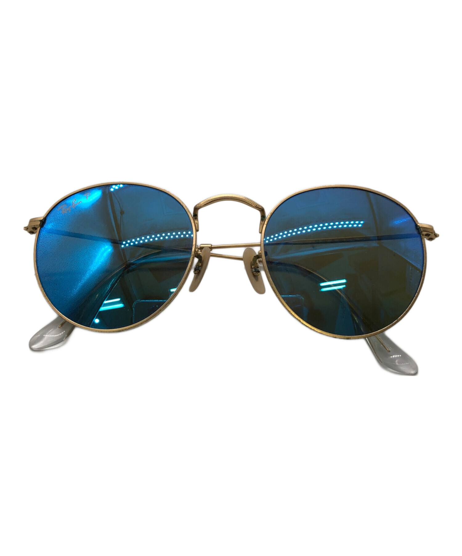 中古・古着通販】RAY-BAN (レイバン) 偏光レンズ ラウンドメタル 