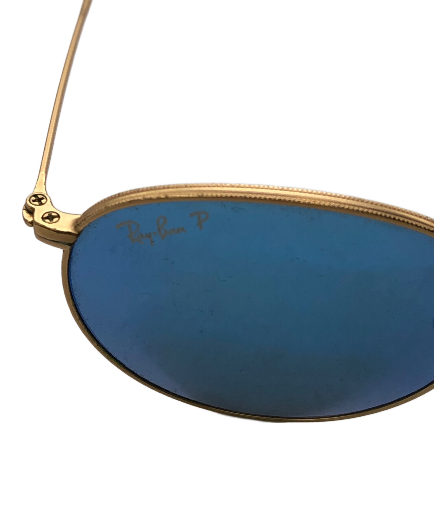 中古・古着通販】RAY-BAN (レイバン) 偏光レンズ ラウンドメタル 