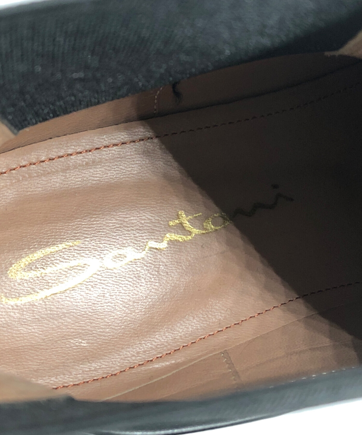 中古・古着通販】Santoni (サントーニ) サイドゴアブーツ／SIDE GORE 