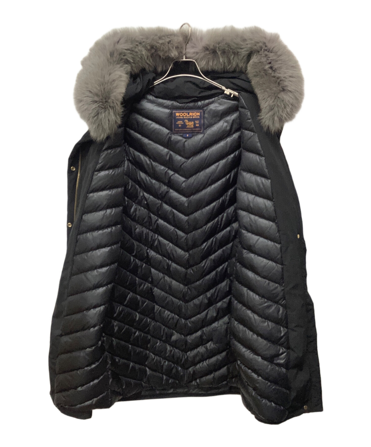 中古・古着通販】WOOLRICH (ウールリッチ) フォックスファーダウン 