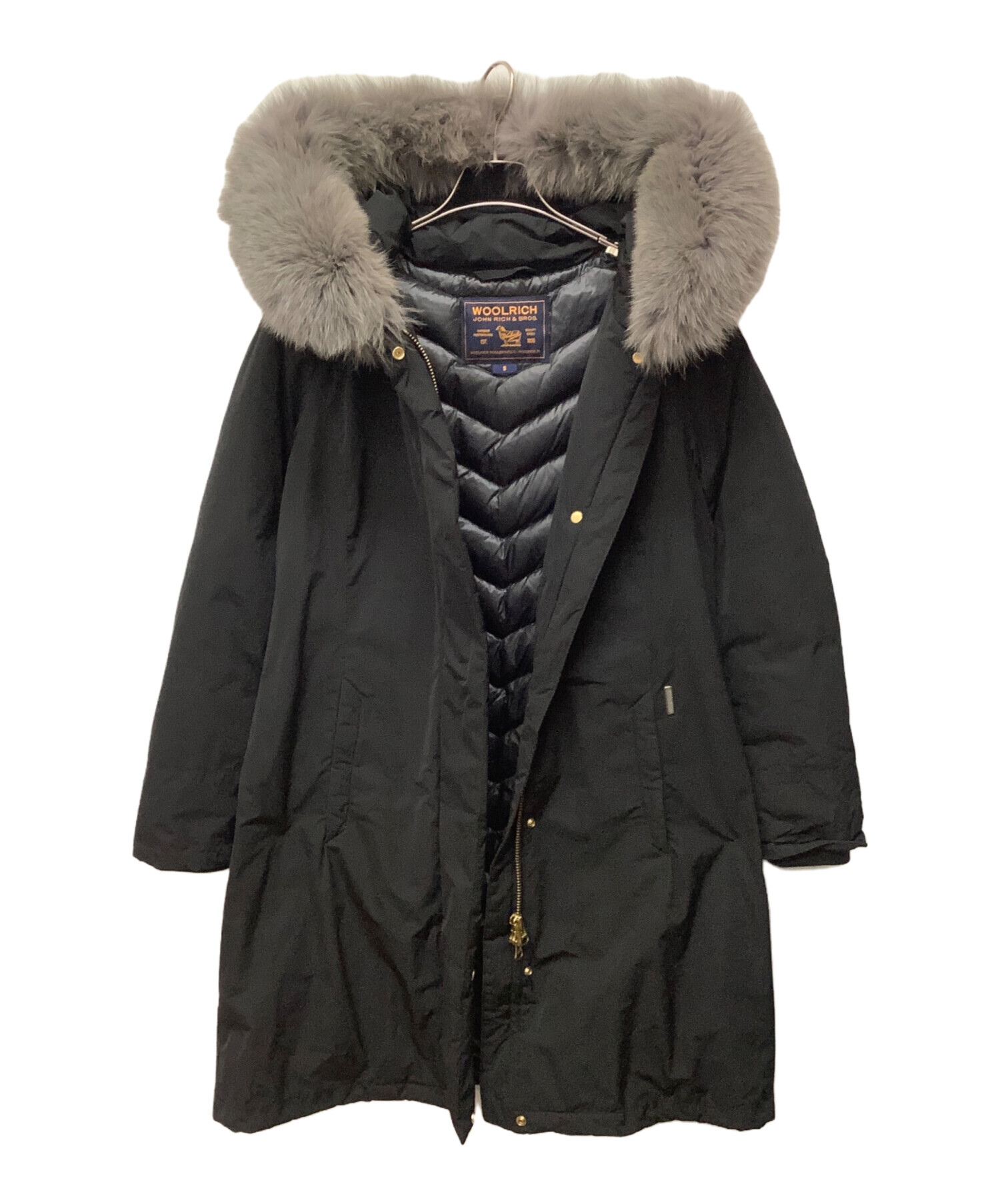 中古・古着通販】WOOLRICH (ウールリッチ) フォックスファーダウン 