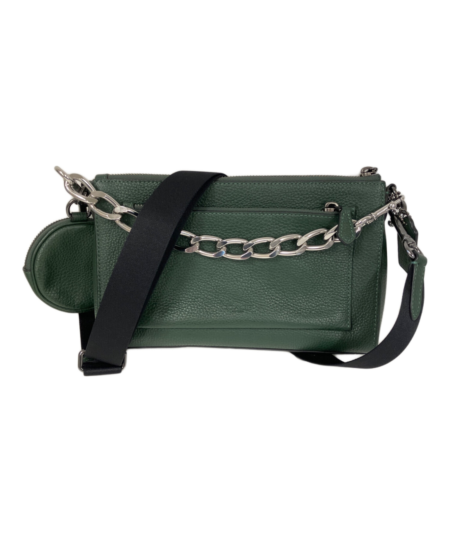 中古・古着通販】COACH (コーチ) ホールデン クロスボディ グリーン