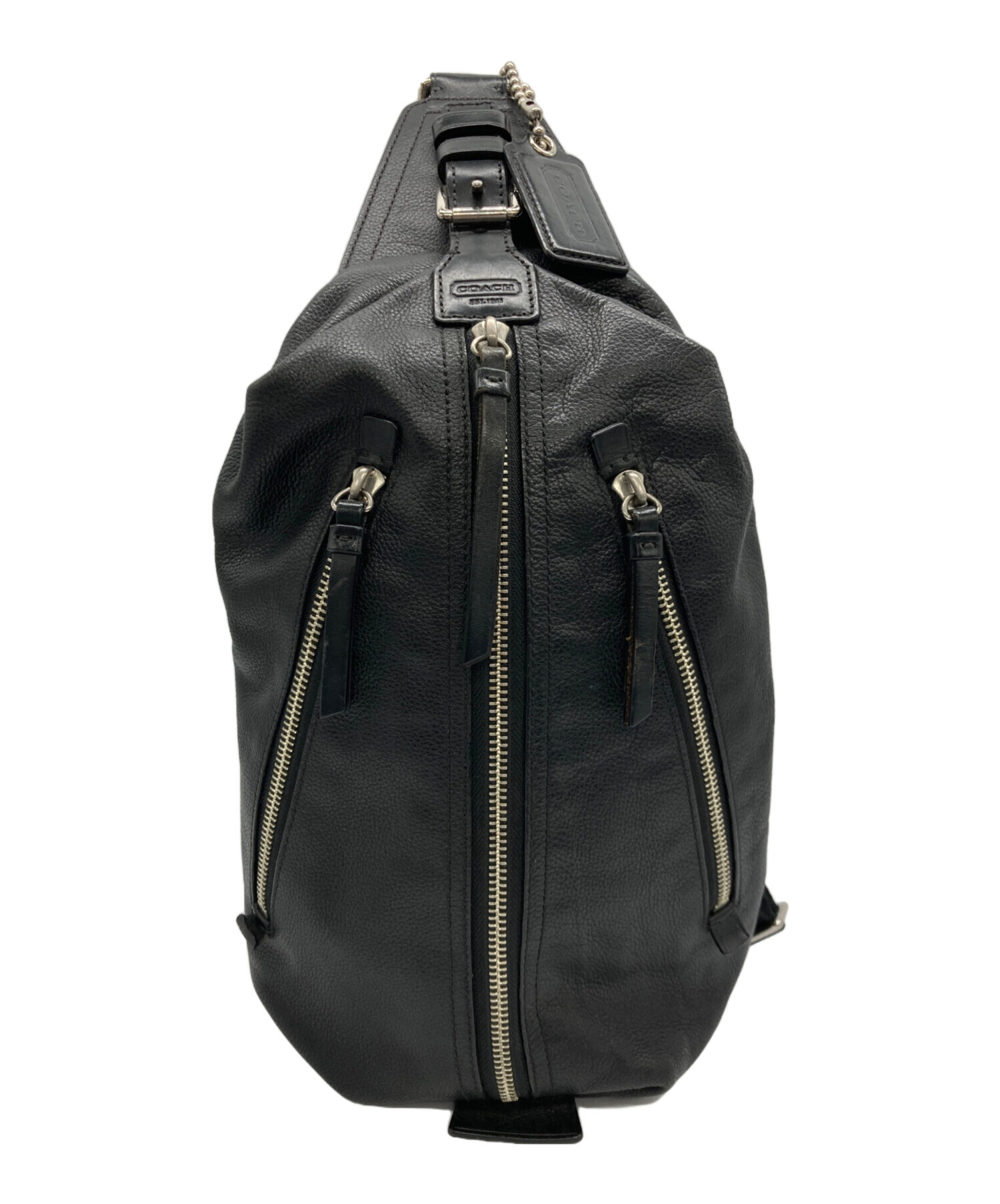 中古・古着通販】COACH (コーチ) ボディーバッグ ブラック｜ブランド