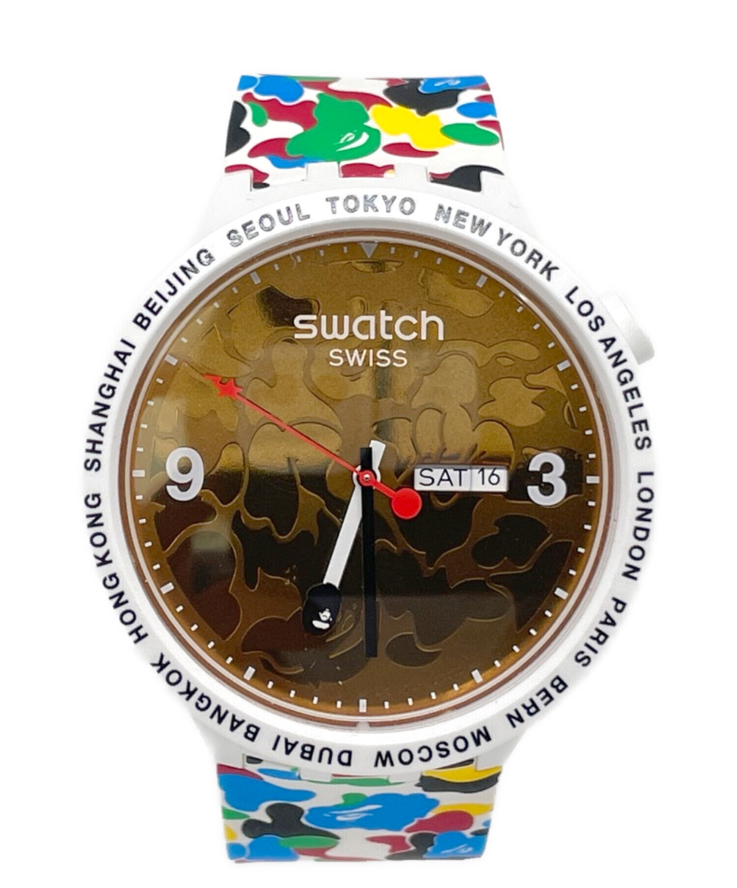 中古・古着通販】SWATCH (スウォッチ) A BATHING APE (ア ベイシング 