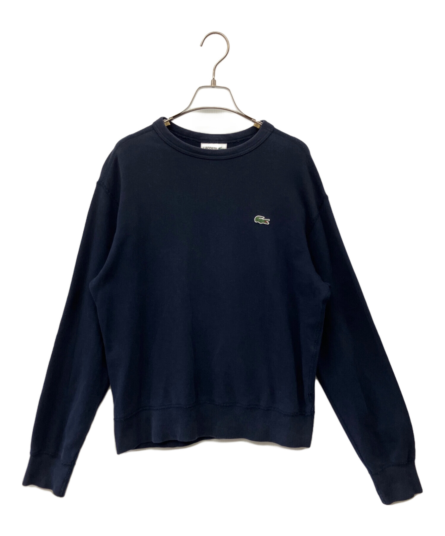 中古・古着通販】LACOSTE (ラコステ) スウェット ネイビー サイズ:L 