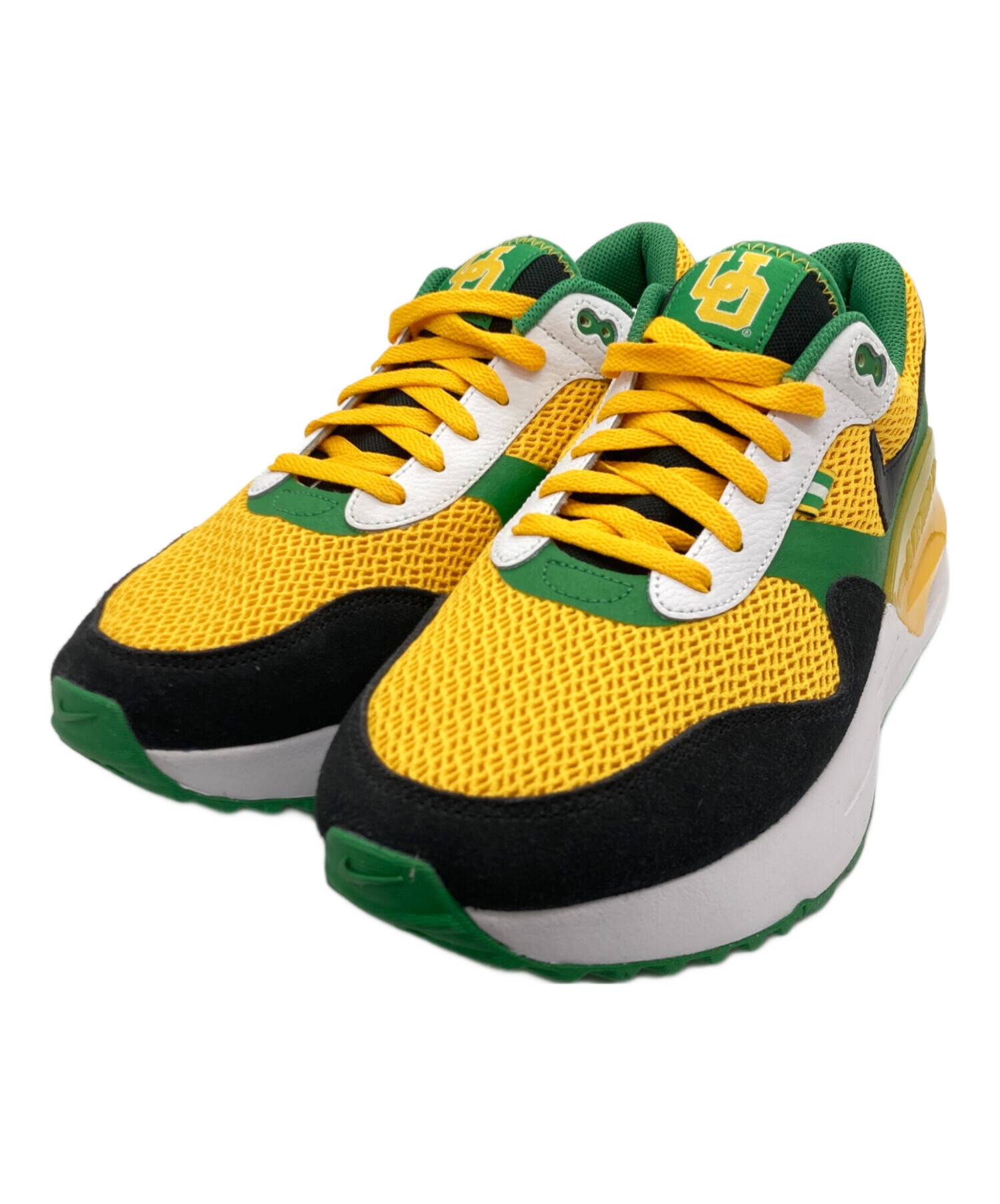 中古・古着通販】NIKE (ナイキ) スニーカー イエロー×グリーン サイズ 