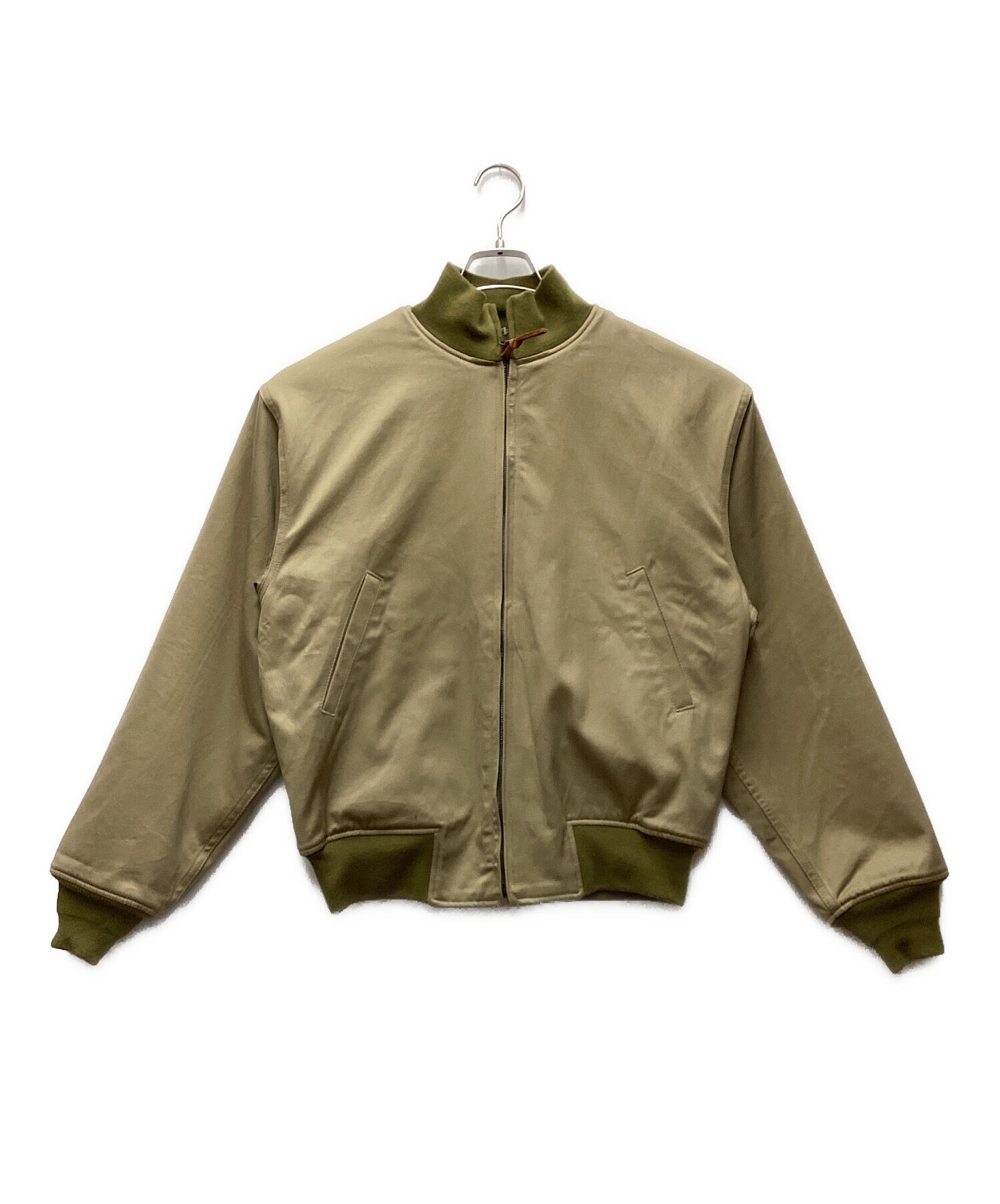 【雰囲気抜群】HOUSTON タンカースジャケット　カーキ　38 中古・古着通販】HOUSTON (ヒューストン) タンカースジャケット