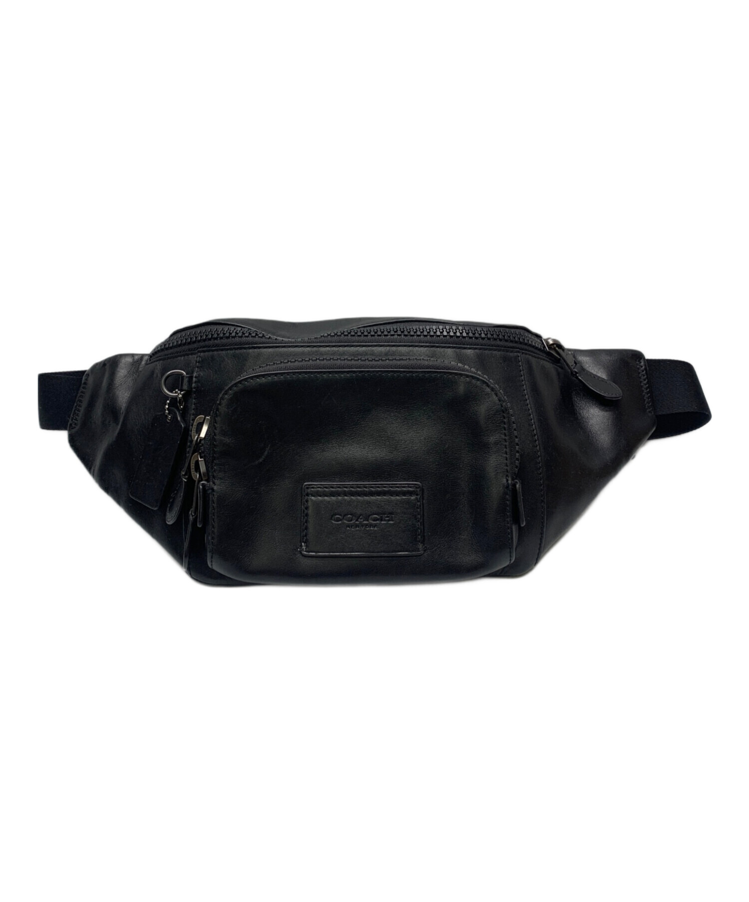 中古・古着通販】COACH (コーチ) COACH ボディーバッグ ブラック 