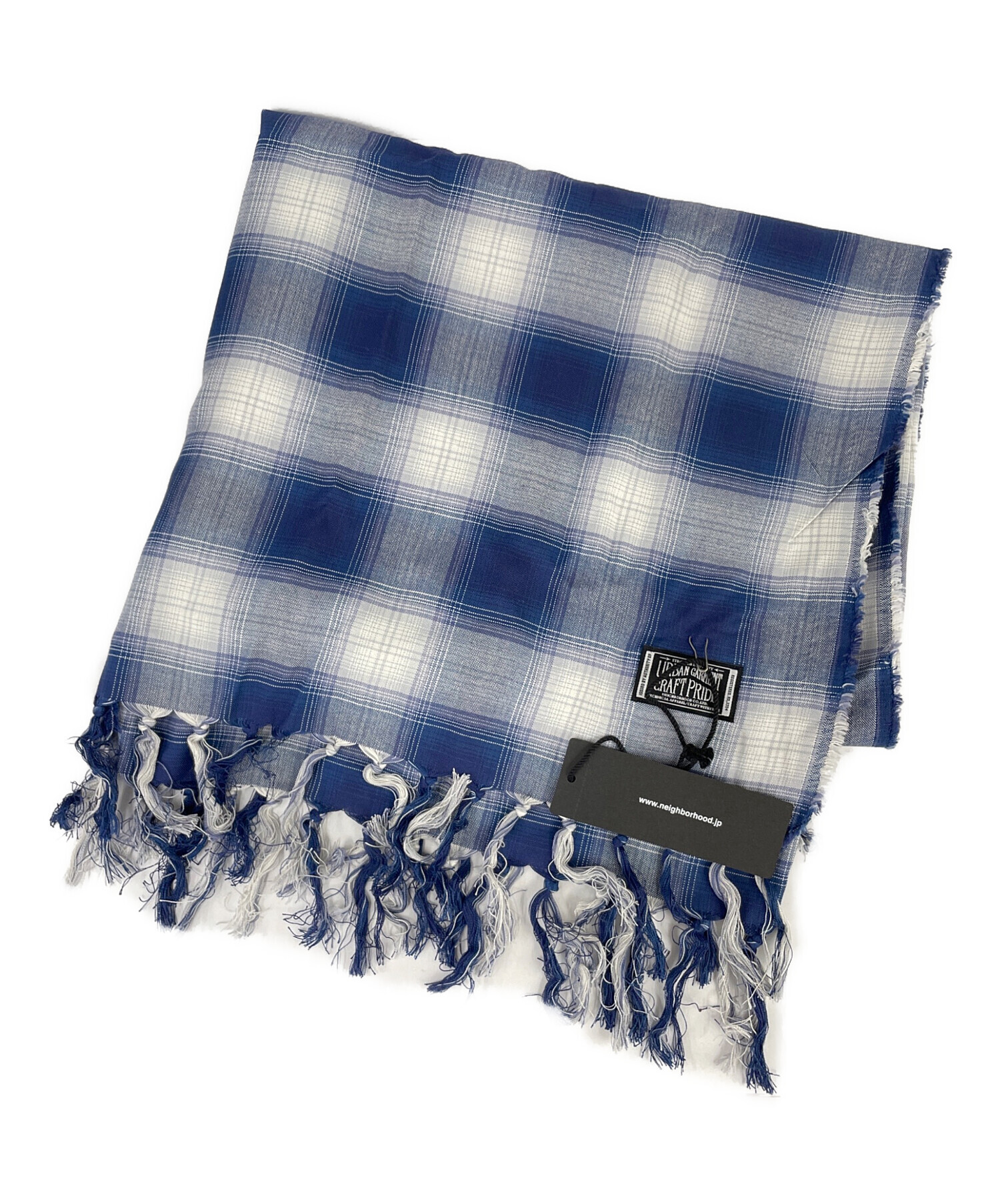 ネイバーフッド　マフラー　ストール 中古・古着通販】NEIGHBORHOOD (ネイバーフッド) ストール ブルー