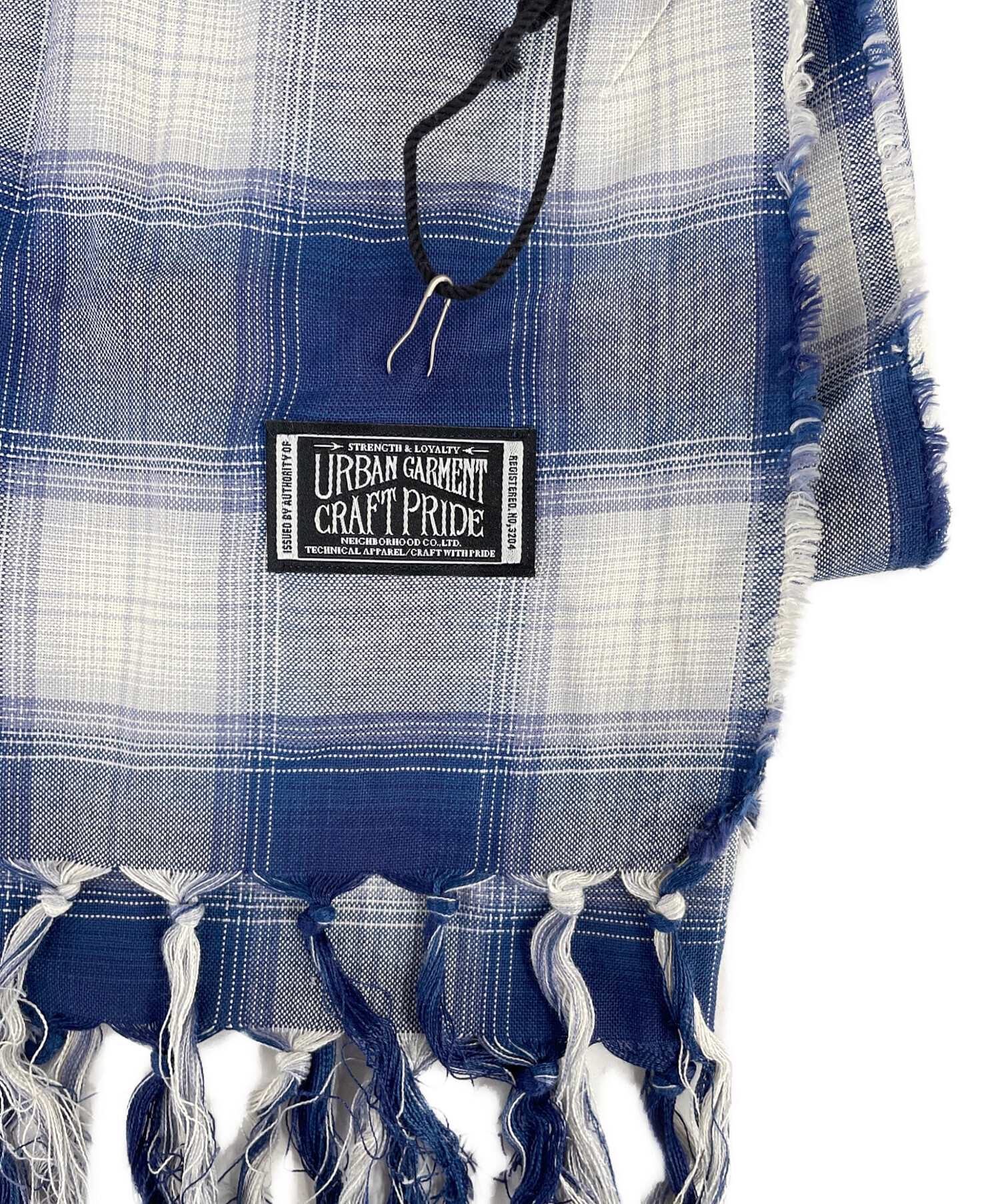 中古・古着通販】NEIGHBORHOOD (ネイバーフッド) ストール ブルー