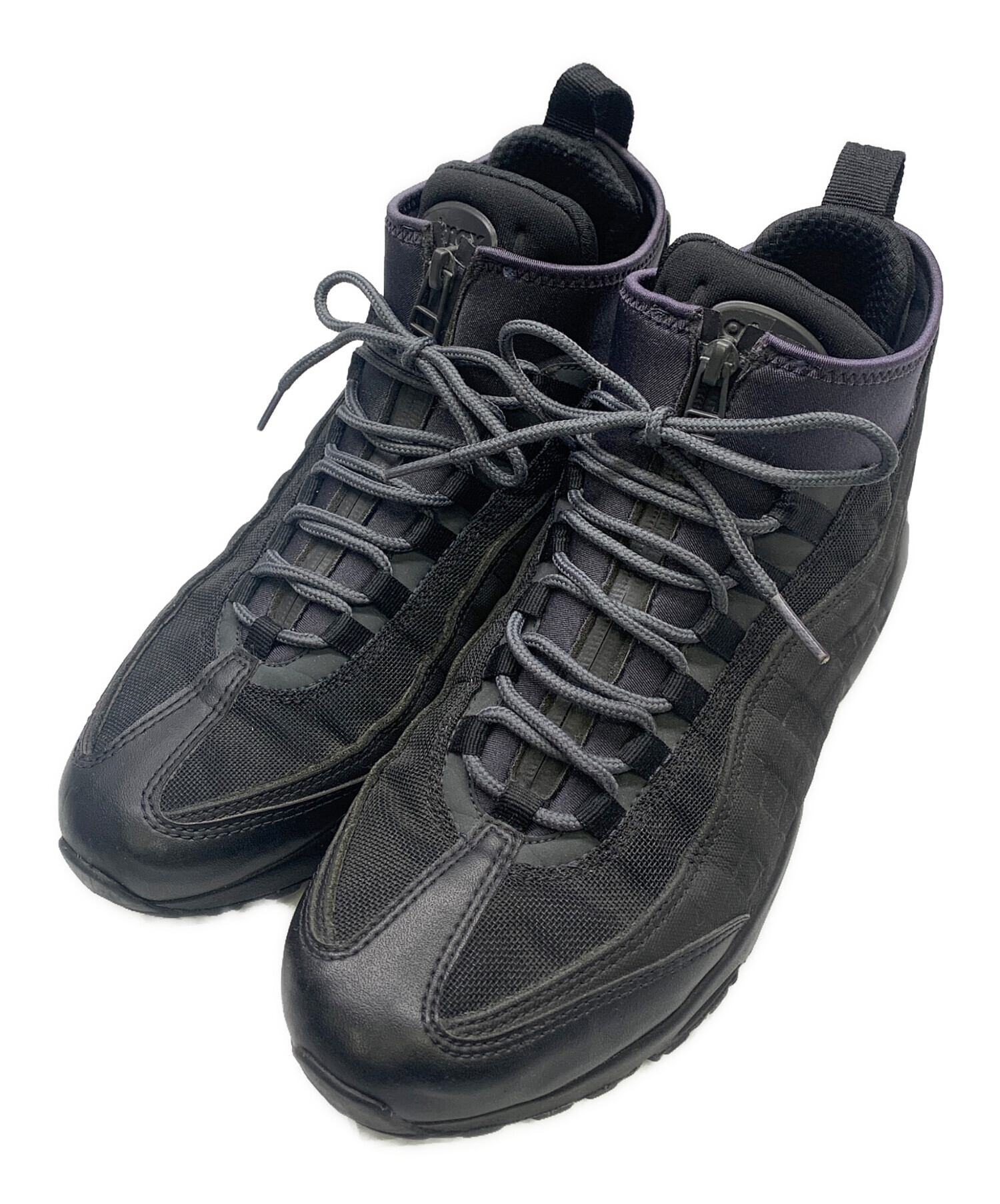 Nike ブラック スエード ハイカットスニーカー 中古・古着通販】NIKE (ナイキ) ハイカットスニーカー ブラック