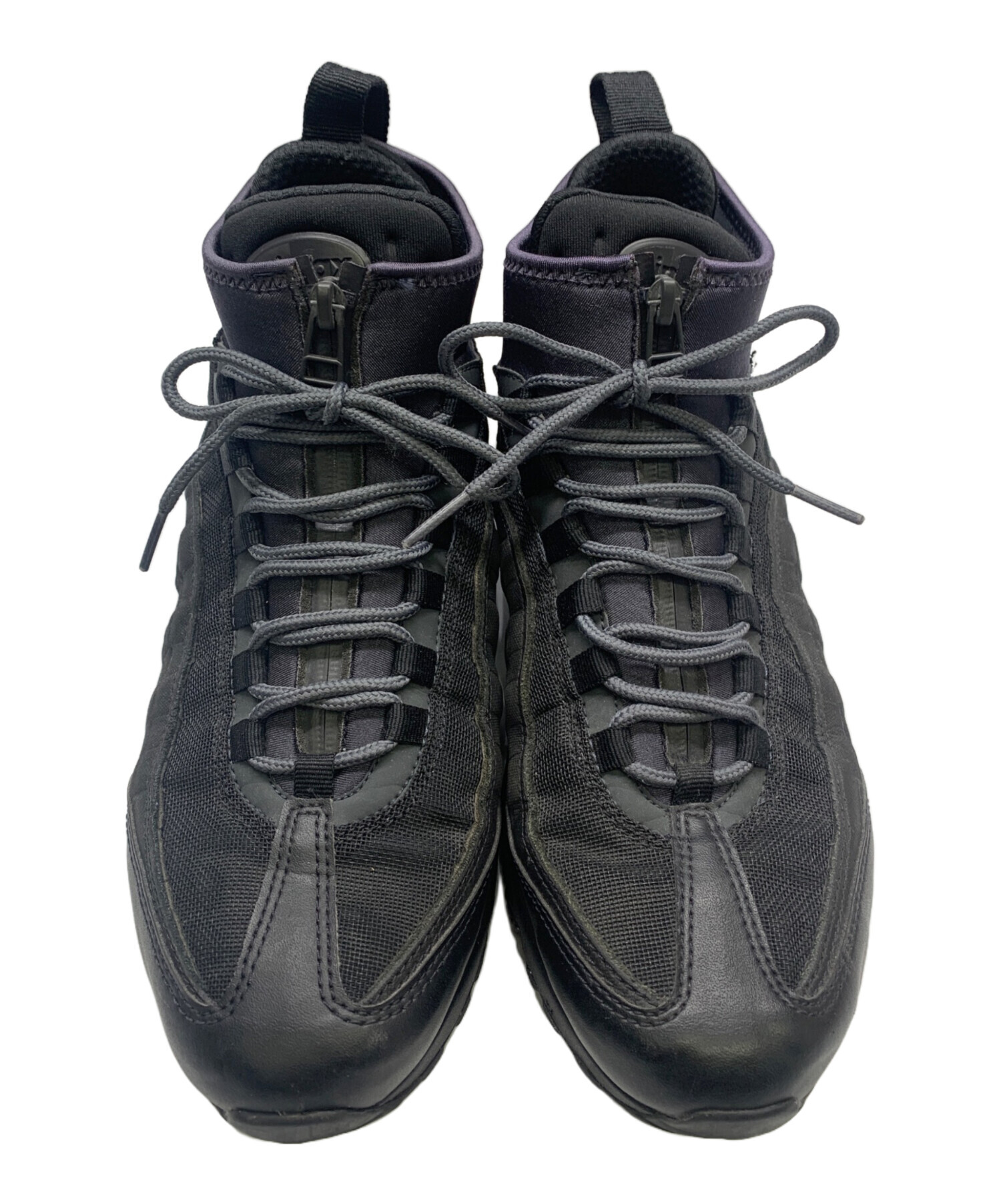 中古・古着通販】NIKE (ナイキ) ハイカットスニーカー ブラック サイズ