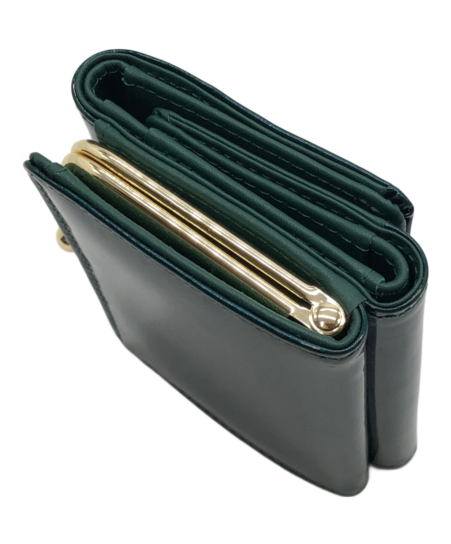 中古・古着通販】MARY QUANT (マリークヮント) 財布 グリーン 