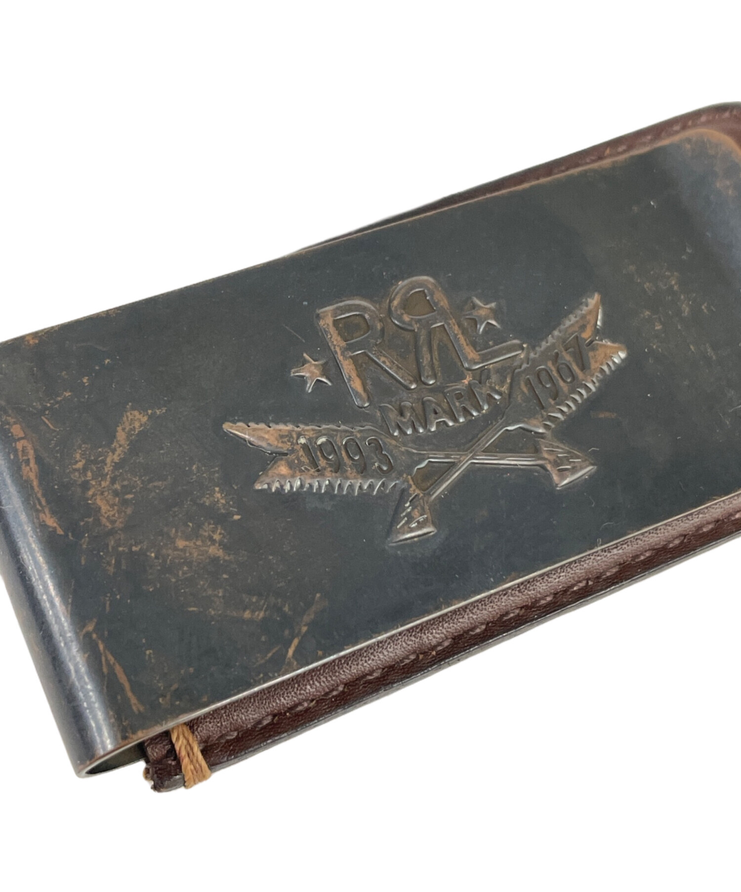 ダブルアールエル RRLマネークリップ RRL/ダブルアールエル/ゴールド