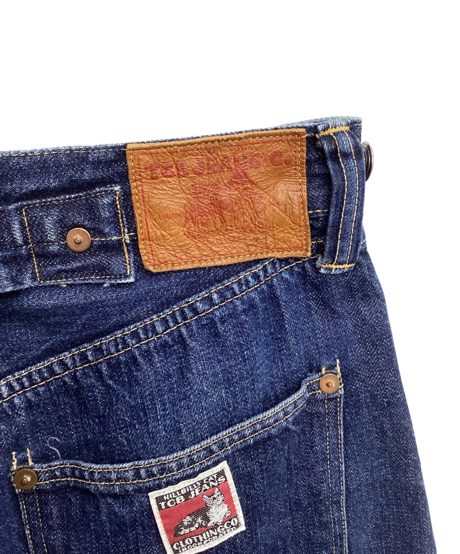 中古・古着通販】TCB JEANS (ティーシービー ジーンズ) デニムパンツ
