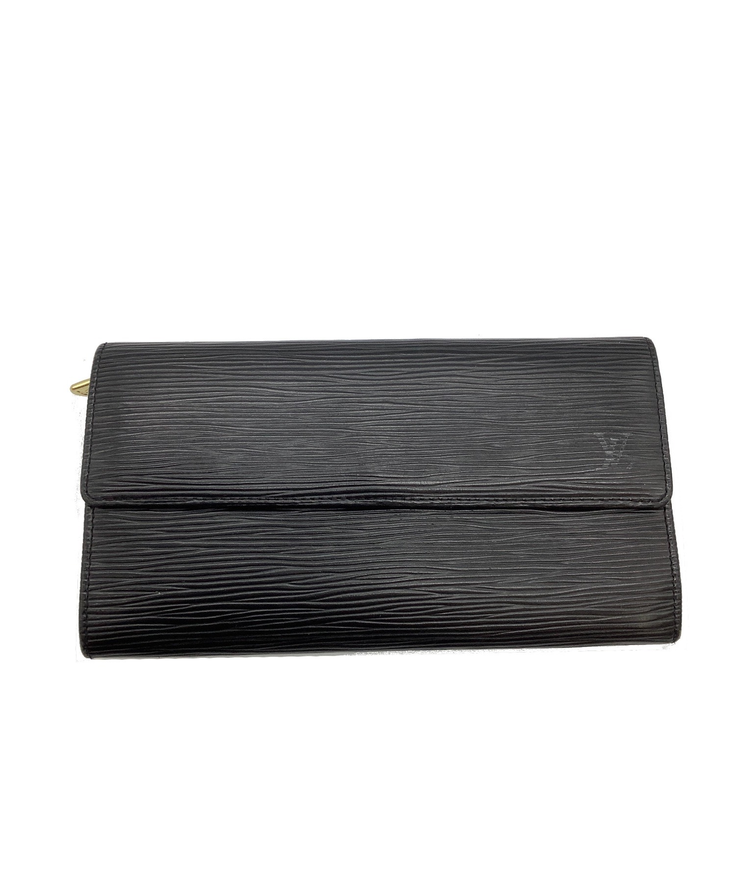 中古・古着通販】LOUIS VUITTON (ルイ ヴィトン) 長財布 ブラック エピ 