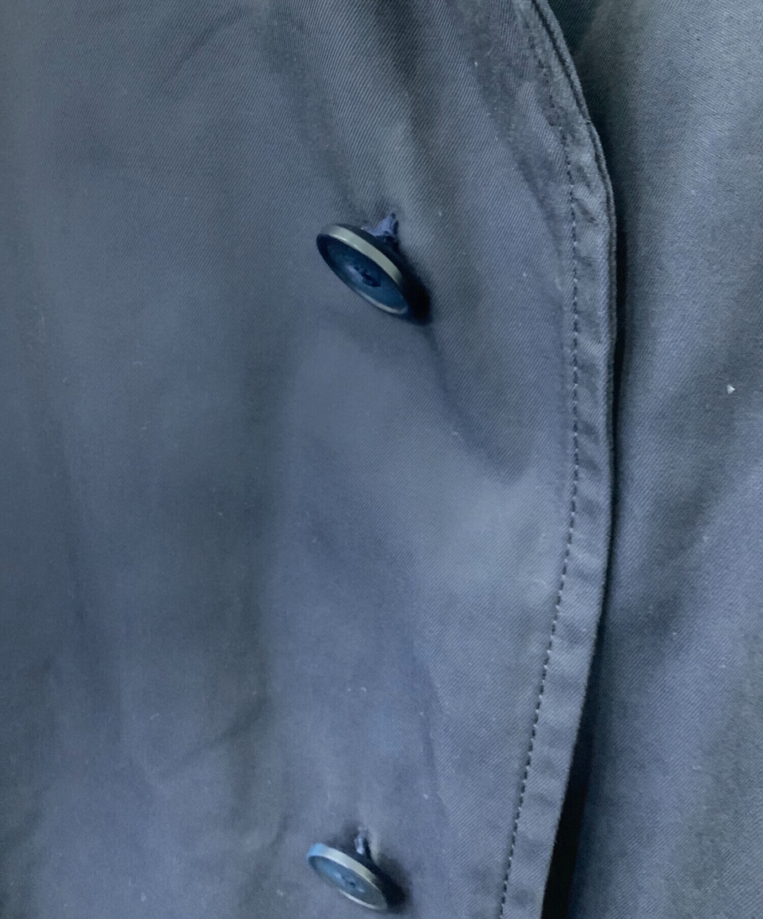 中古・古着通販】Noumi (ノウミ) ライナー付ウールコート ネイビー