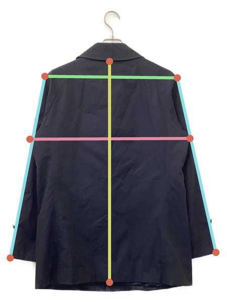 中古・古着通販】Noumi (ノウミ) ライナー付ウールコート ネイビー