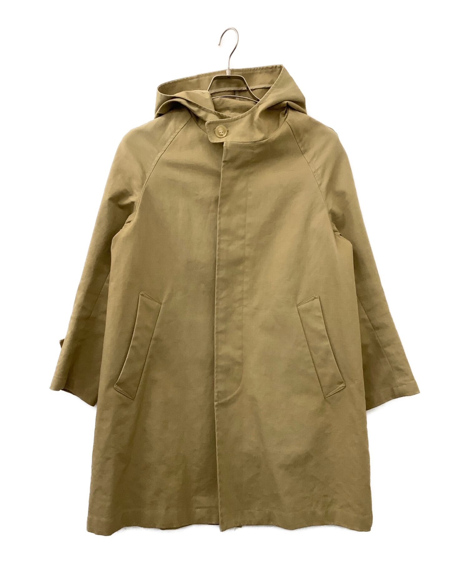 ORCIVAL ステンカラーコート 中古・古着通販】ORCIVAL (オーシバル) ステンカラーコート ベージュ