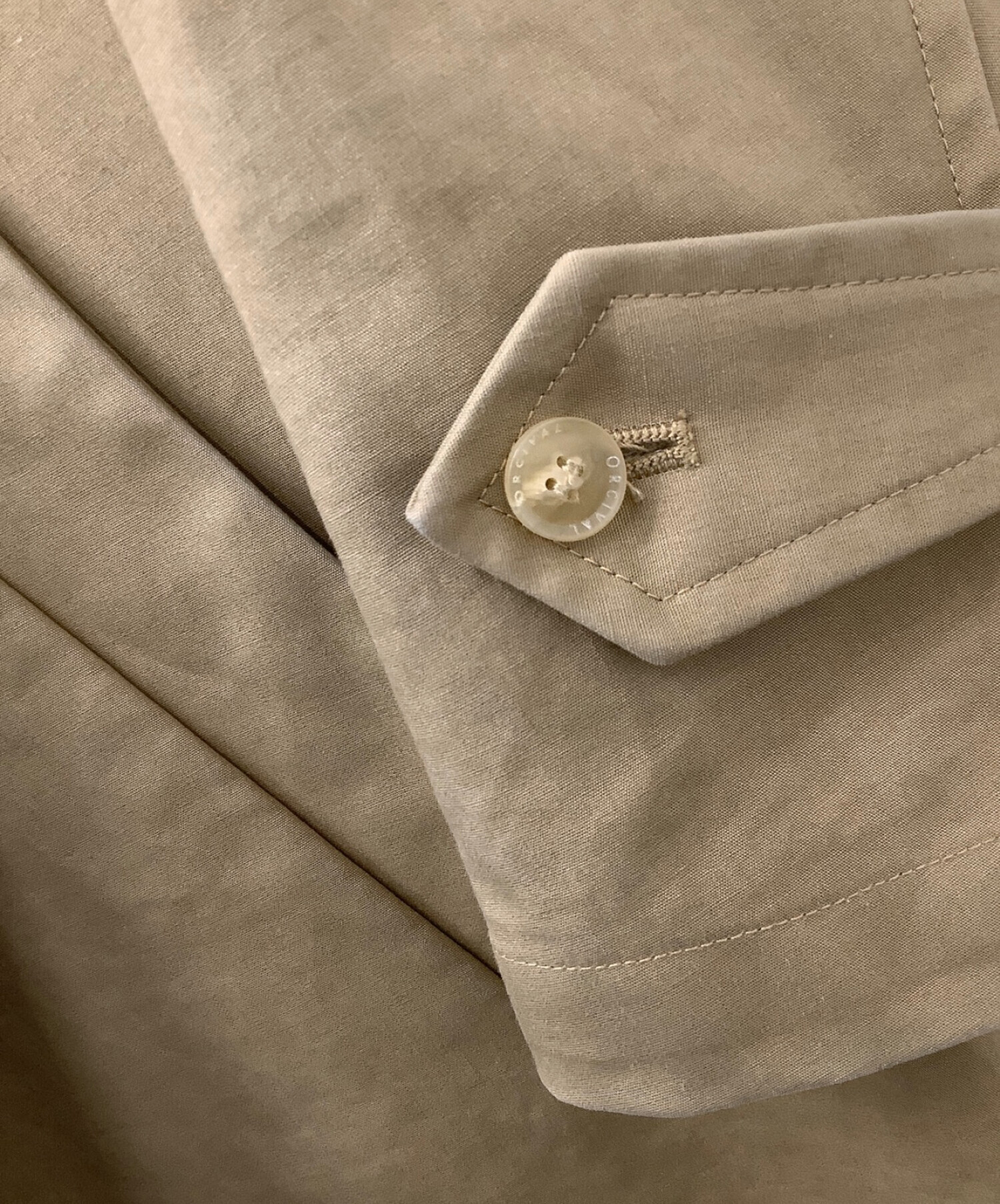 中古・古着通販】ORCIVAL (オーシバル) ステンカラーコート ベージュ