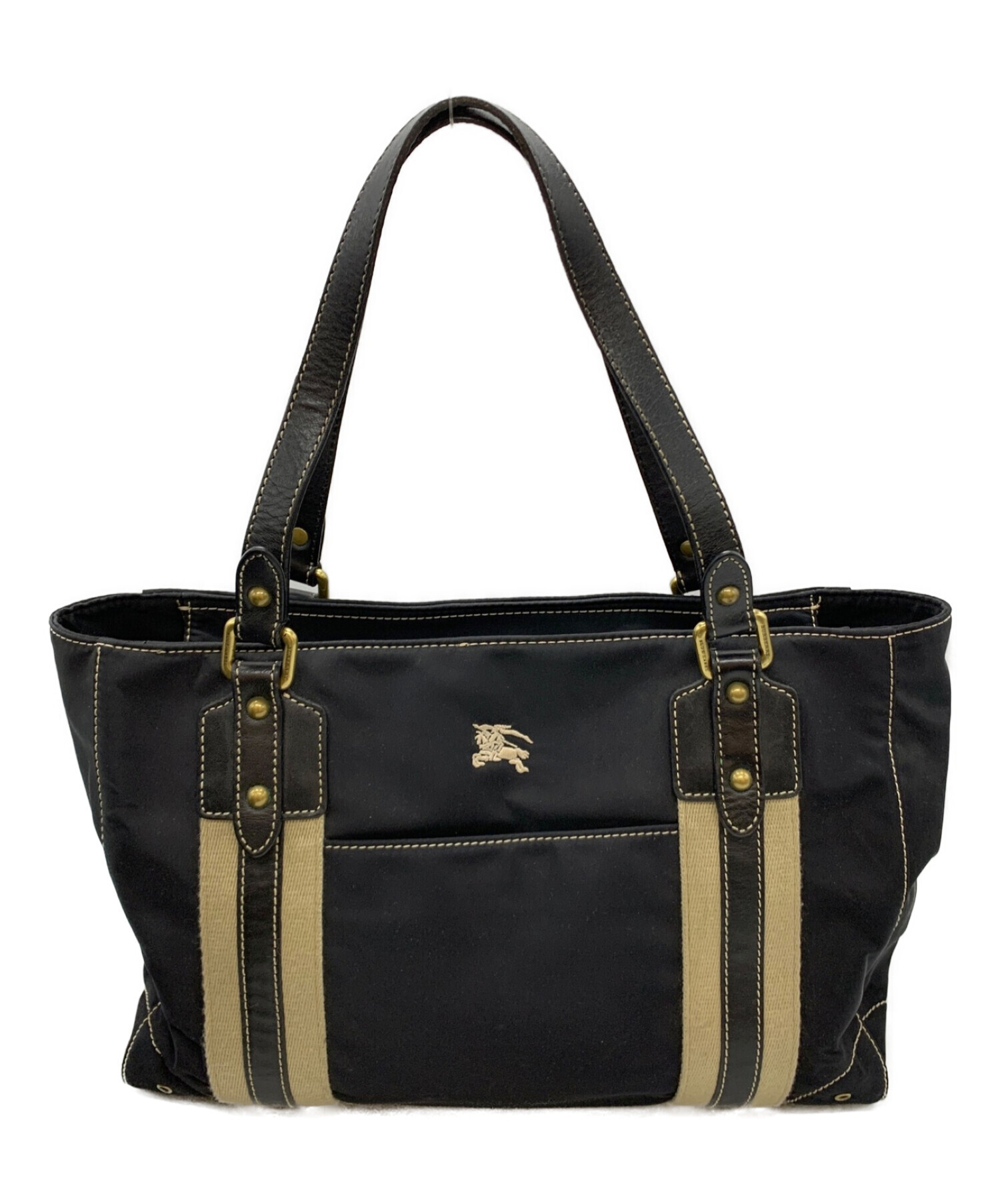 バーバリーブルーレーベル トートバッグ 黒