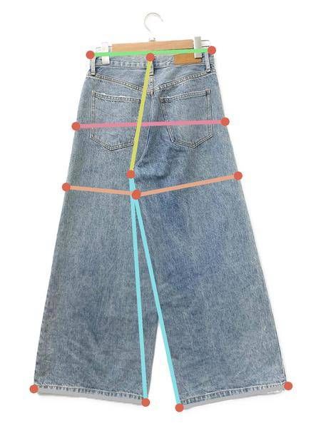 中古・古着通販】Curensology (カレンソロジー) グッドバギーデニム