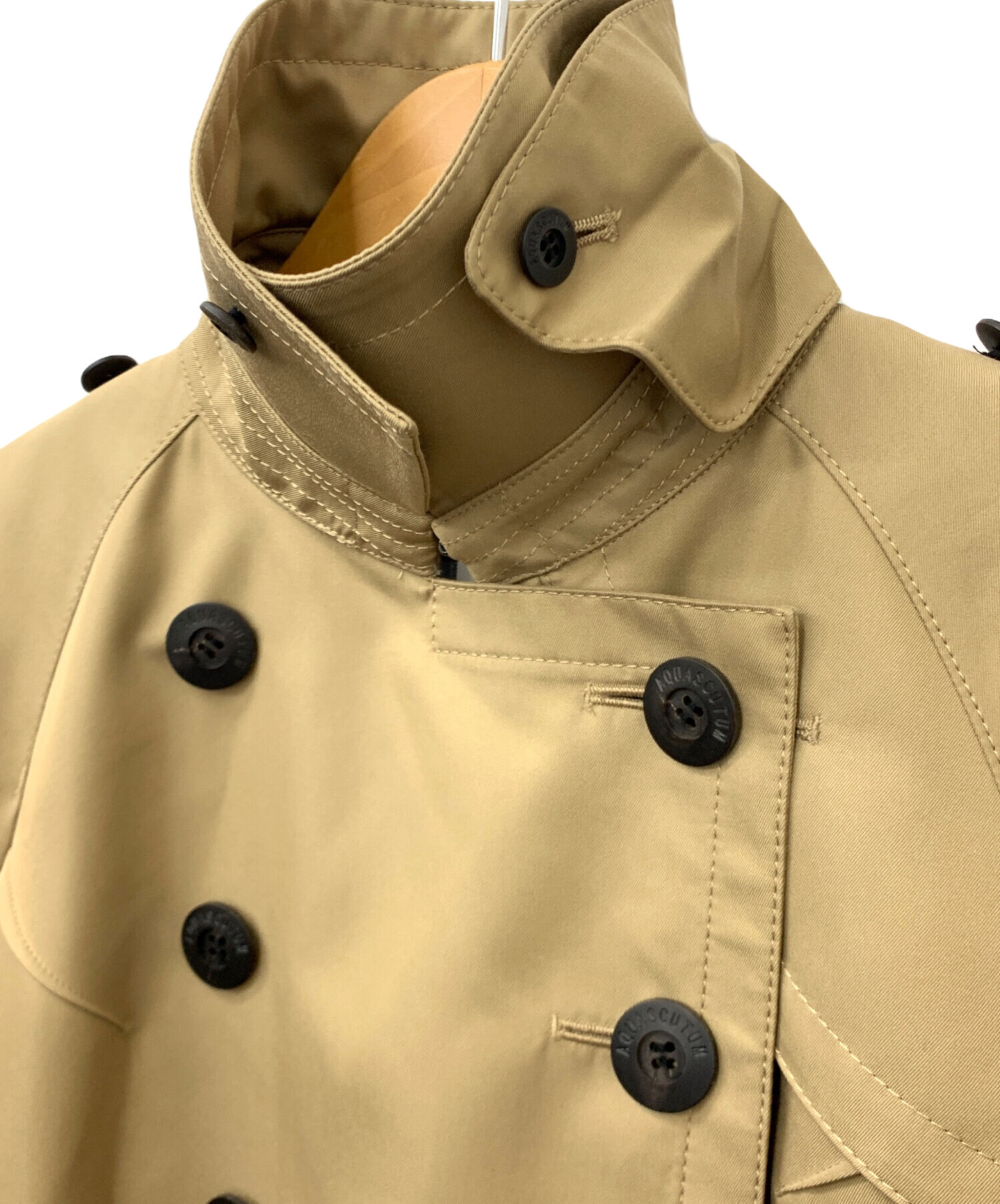 中古・古着通販】Aquascutum (アクアスキュータム) BASIC TRENCH COAT