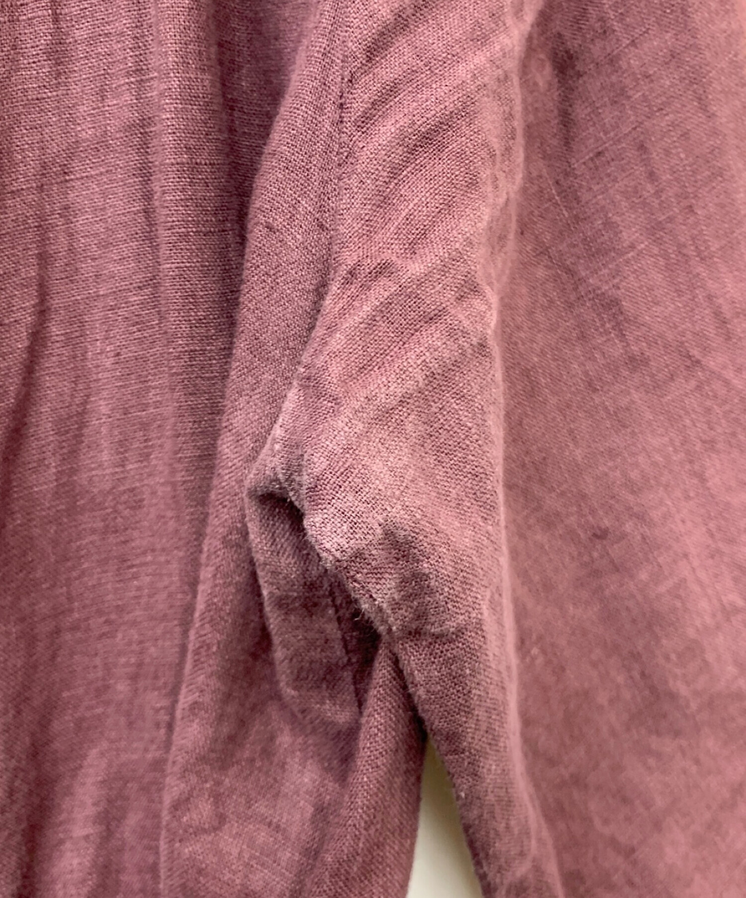 中古・古着通販】fog linen work (フォグリネンワーク) リネンブラウス
