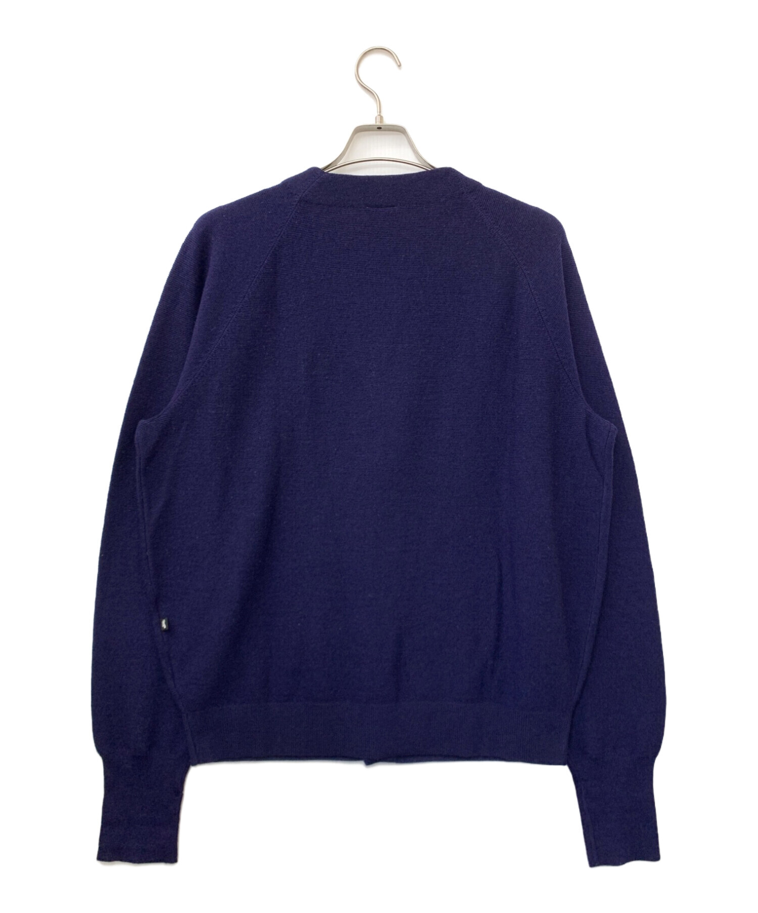 中古・古着通販】NIKE (ナイキ) ニットカーディガン パープル サイズ:L