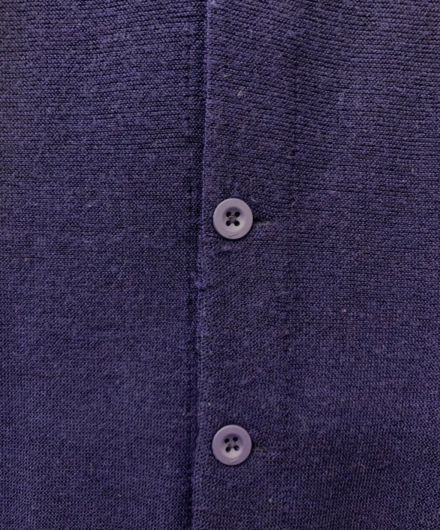 中古・古着通販】NIKE (ナイキ) ニットカーディガン パープル サイズ:L