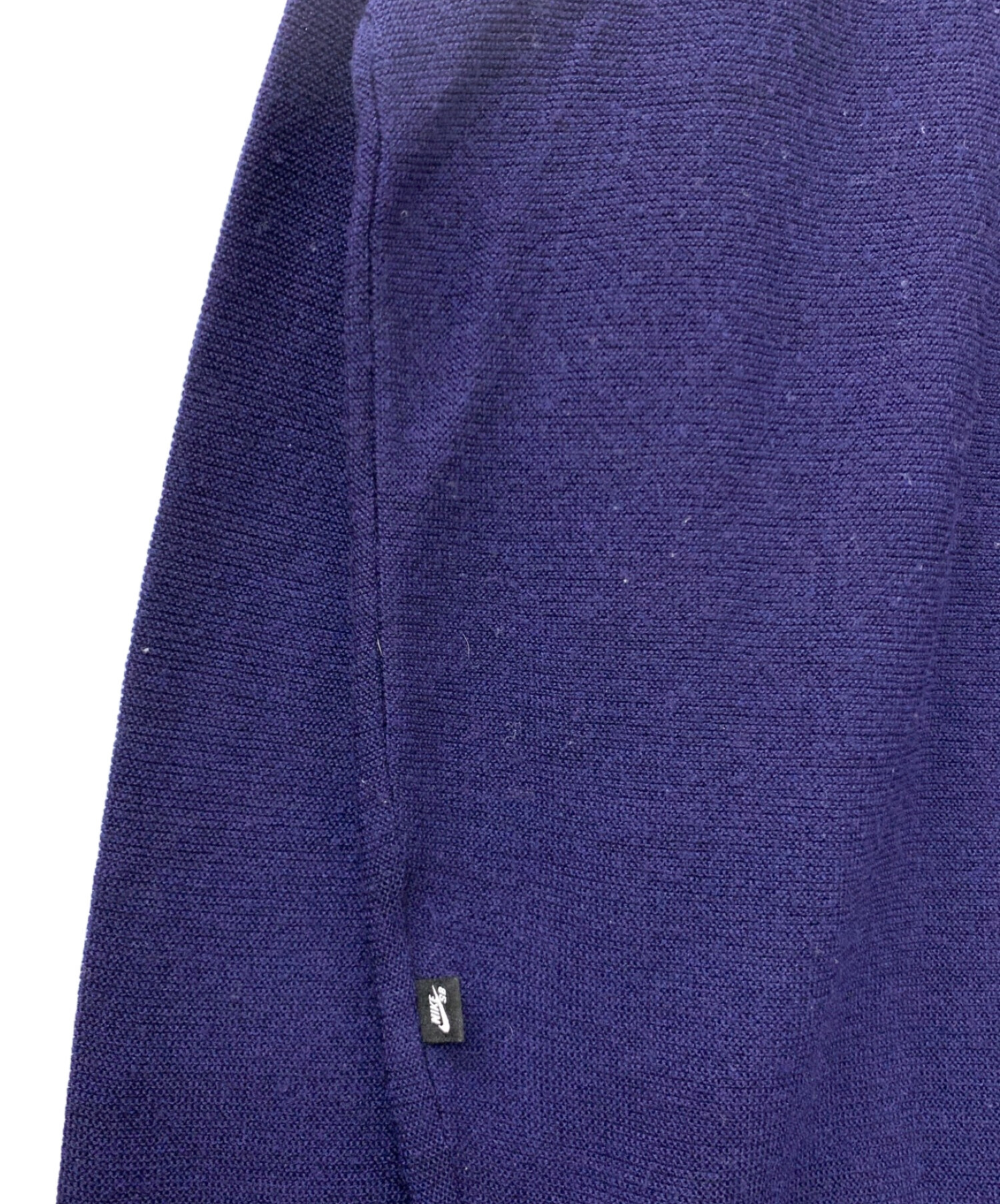 中古・古着通販】NIKE (ナイキ) ニットカーディガン パープル サイズ:L