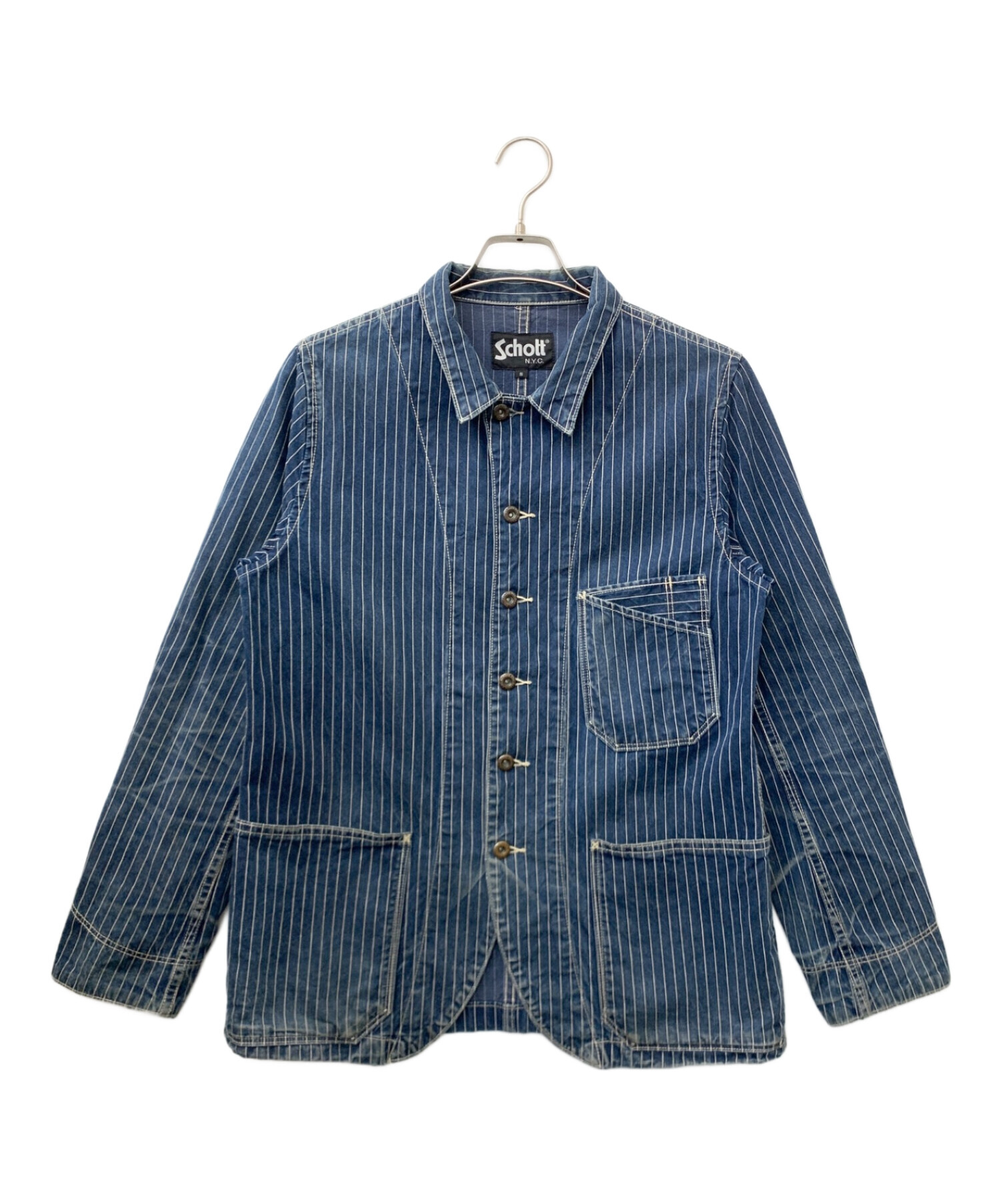 中古 Schott OLD HICKORY WORK JACKET 中古・古着通販】Schott (ショット) OLD HICKORY WORK JACKET