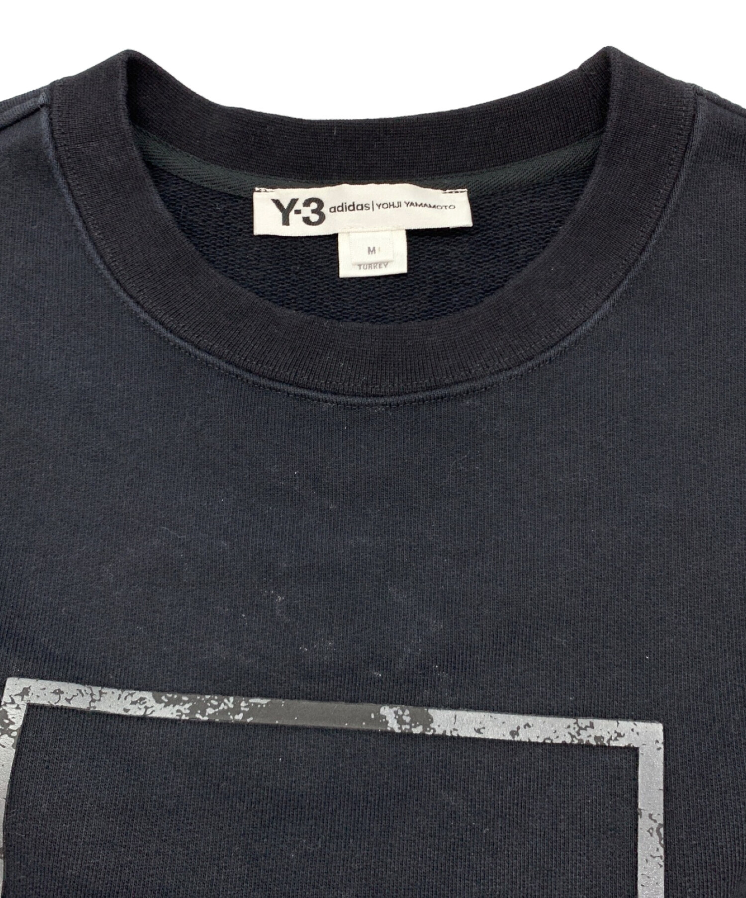 中古・古着通販】Y-3 (ワイスリー) スクエアロゴラベルスウェット
