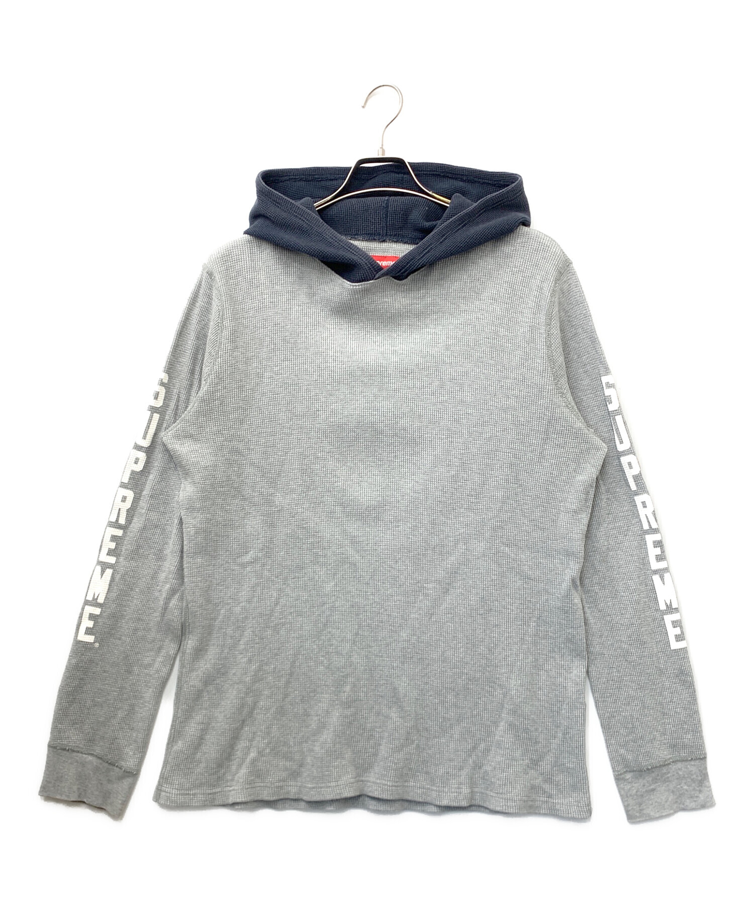 中古・古着通販】Supreme (シュプリーム) Hooded Waffle Thermal 中古・古着通販】Supreme (シュプリーム) Hooded Waffle Thermal