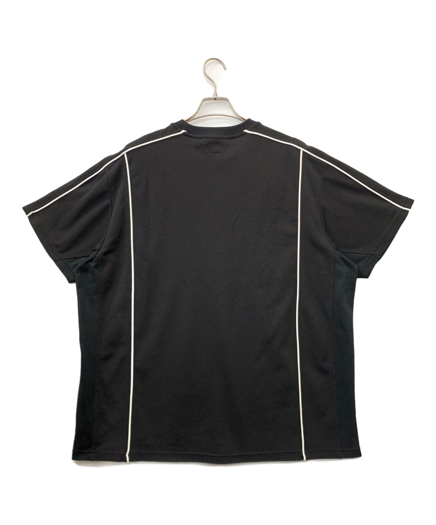 中古・古着通販】Supreme (シュプリーム) Mesh Panel S/S Top ブラック 