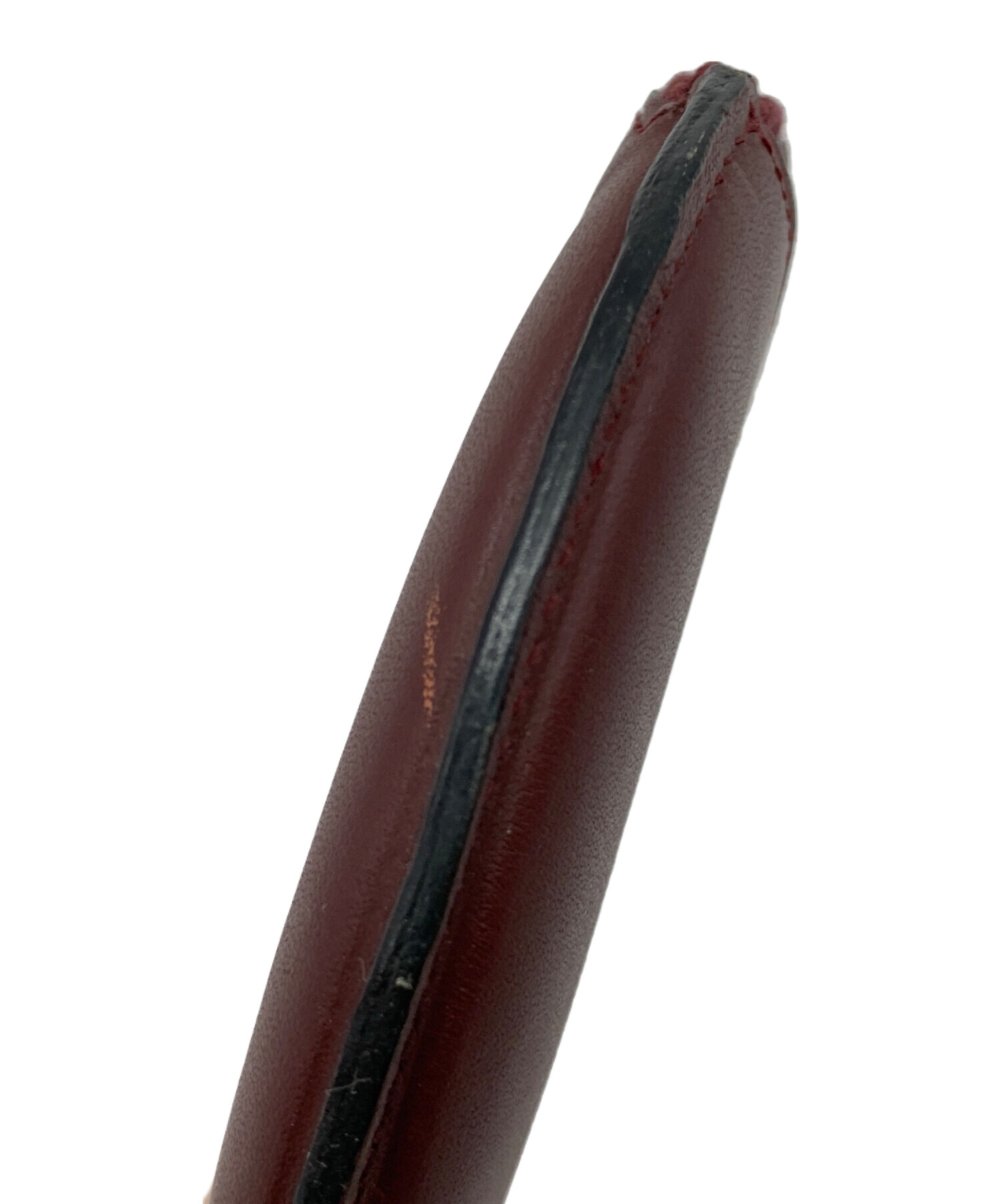 中古・古着通販】Cartier (カルティエ) ラウンドコインケース ボルドー