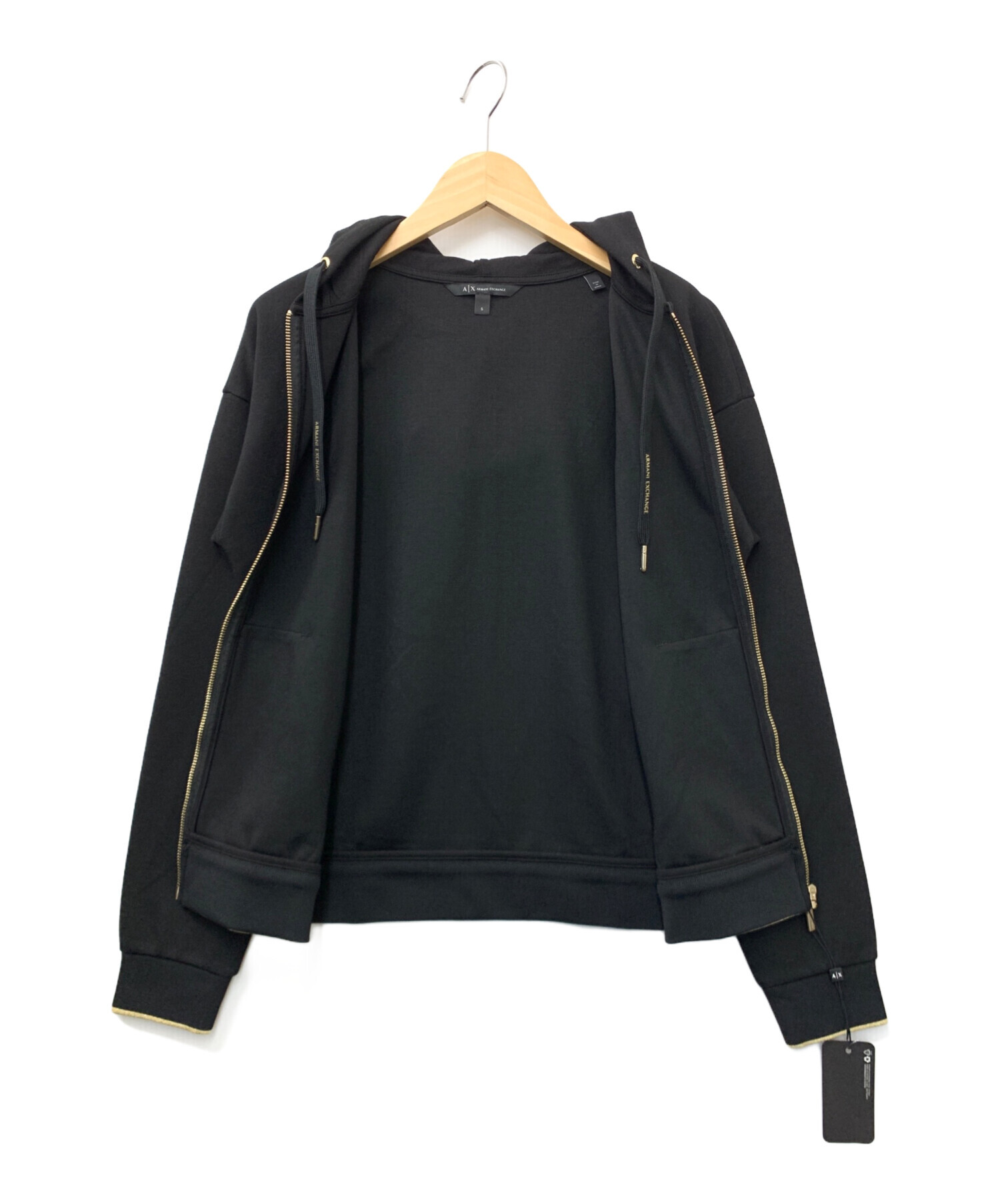 Armani Exchange ブラック スウェットセット 新品タグ付き ARMANI EXCHANGE アルマーニ エクスチェンジ トレーナー スウェット