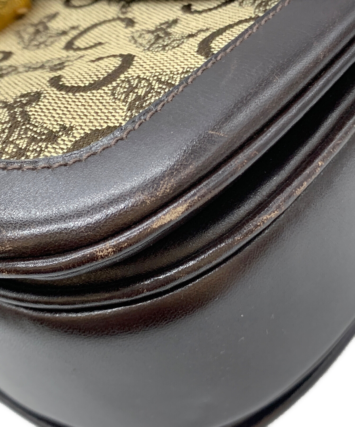 中古・古着通販】CELINE (セリーヌ) ワンショルダーバッグ ブラウン