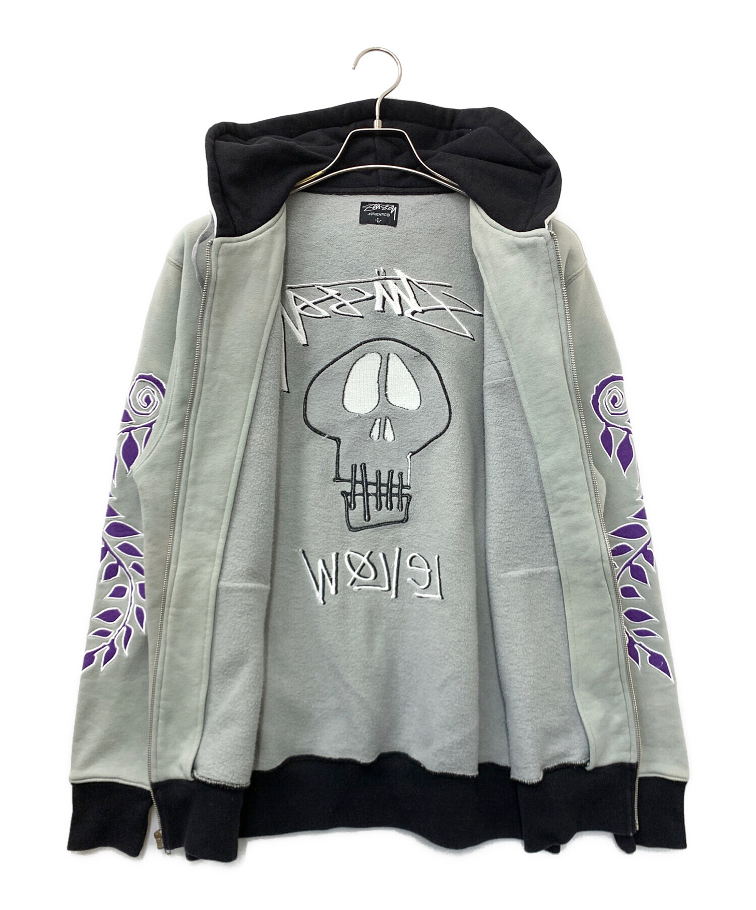 中古・古着通販】stussy (ステューシー) Leilow (レイロー) ジップ