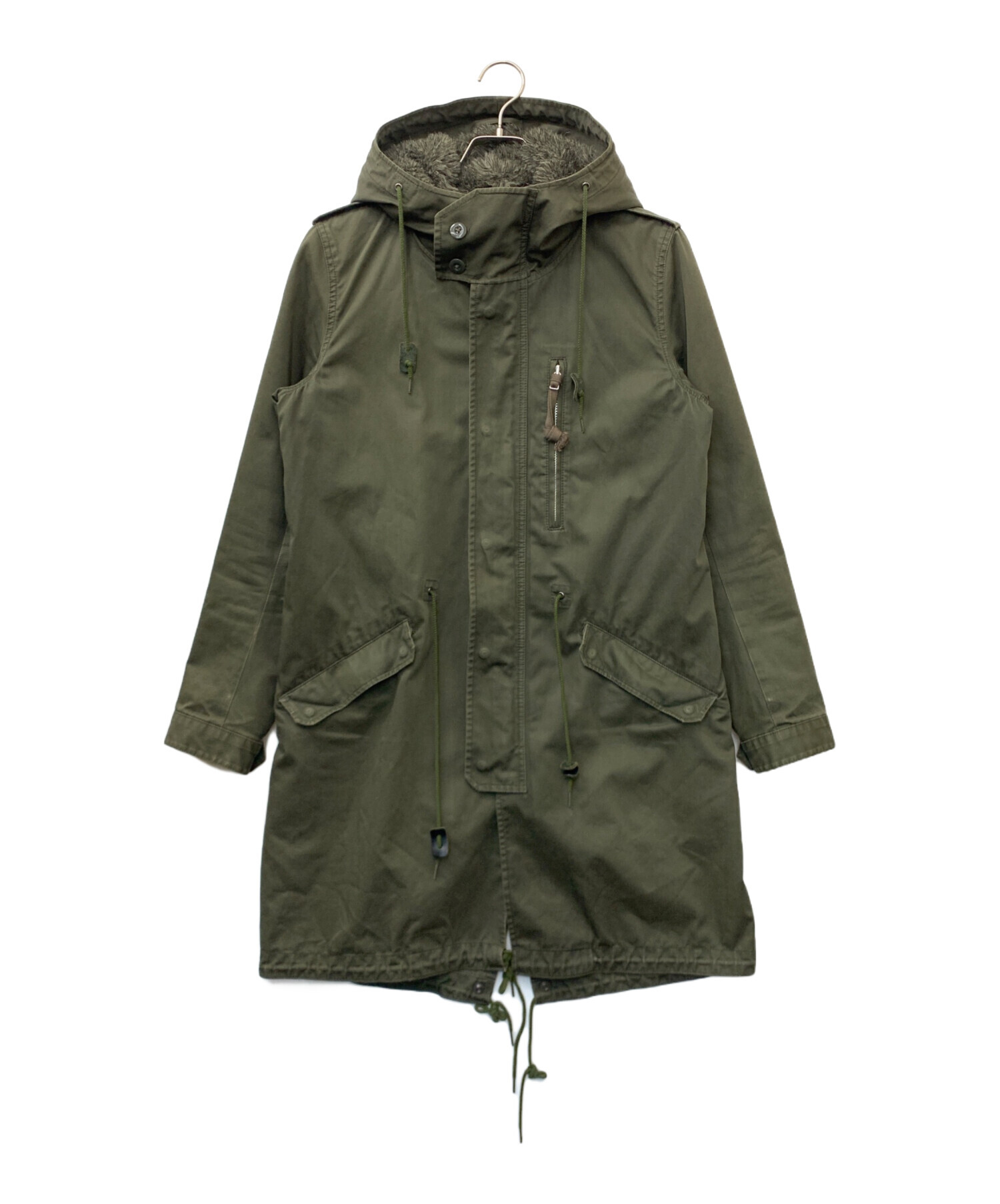 中古・古着通販】HARE (ハレ) M-51コート カーキ サイズ:S｜ブランド