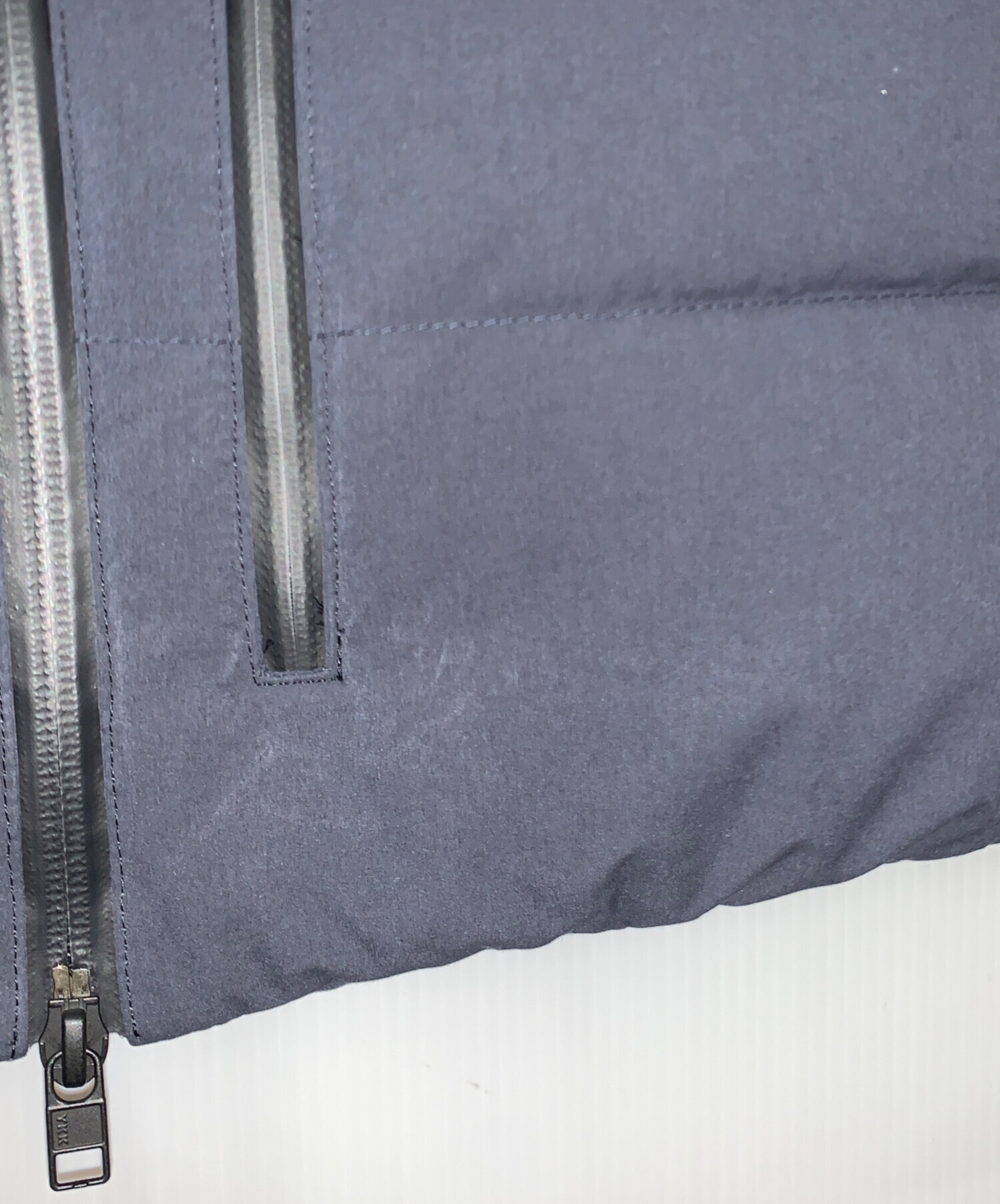 中古・古着通販】DESCENTE (デサント) ダウンベスト ブルー サイズ:M