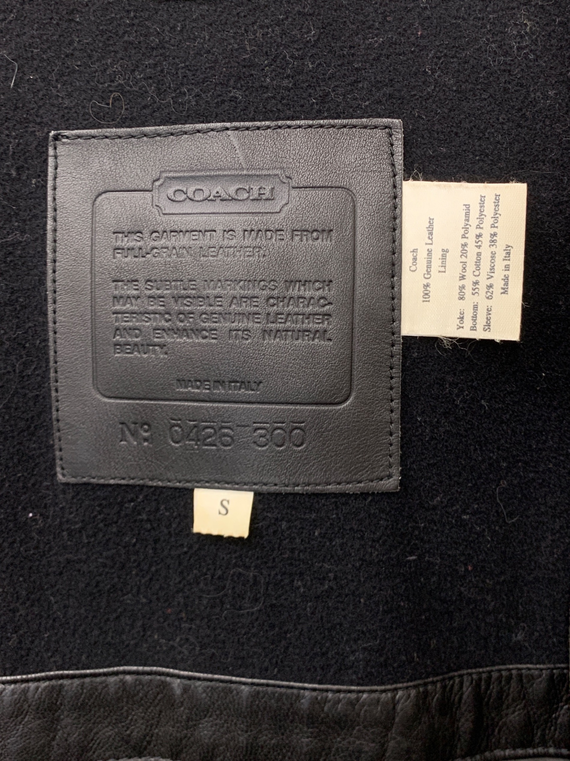 中古・古着通販】OLD COACH (オールドコーチ) フーデットレザー