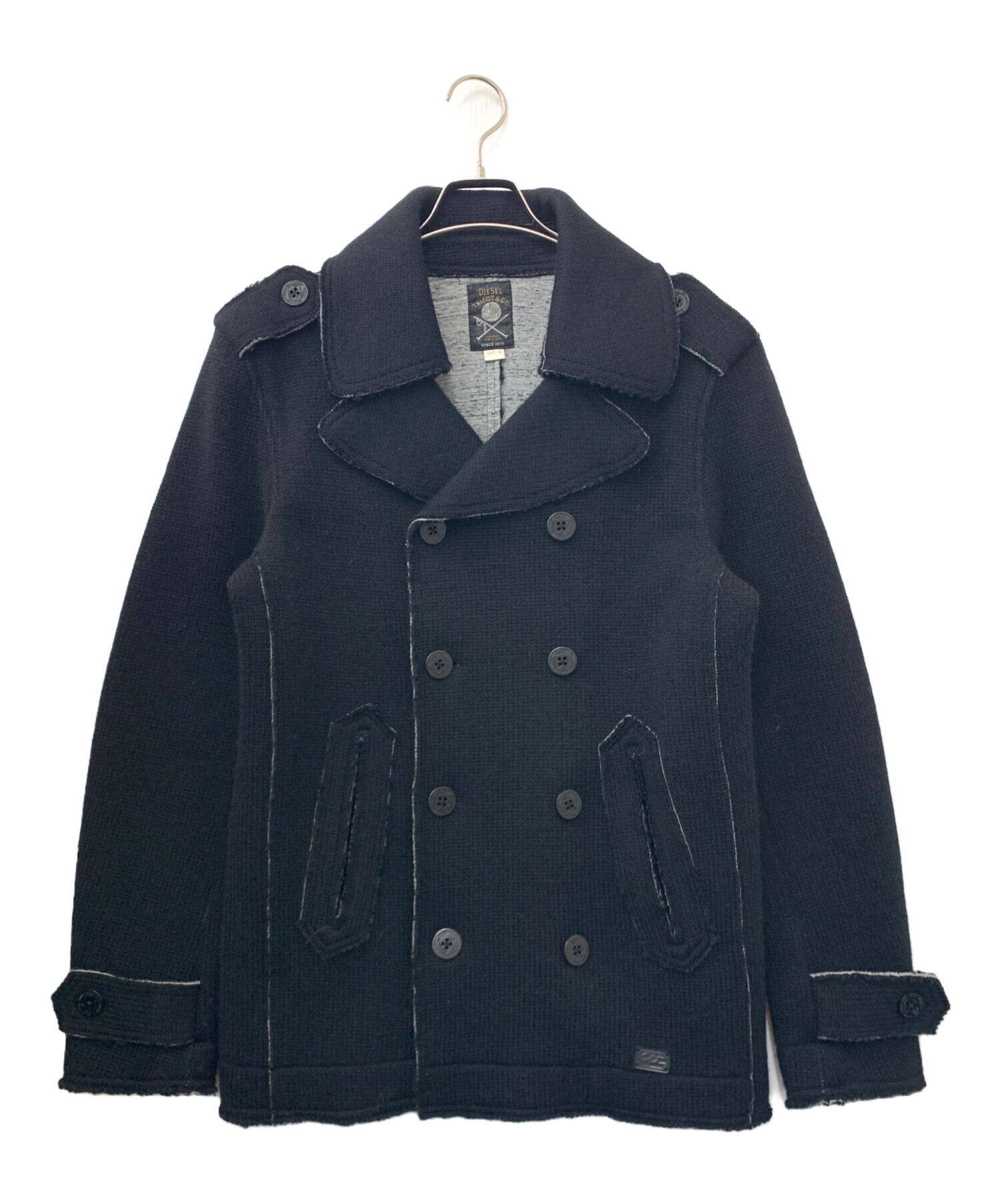 中古・古着通販】DIESEL (ディーゼル) ニットジャケット