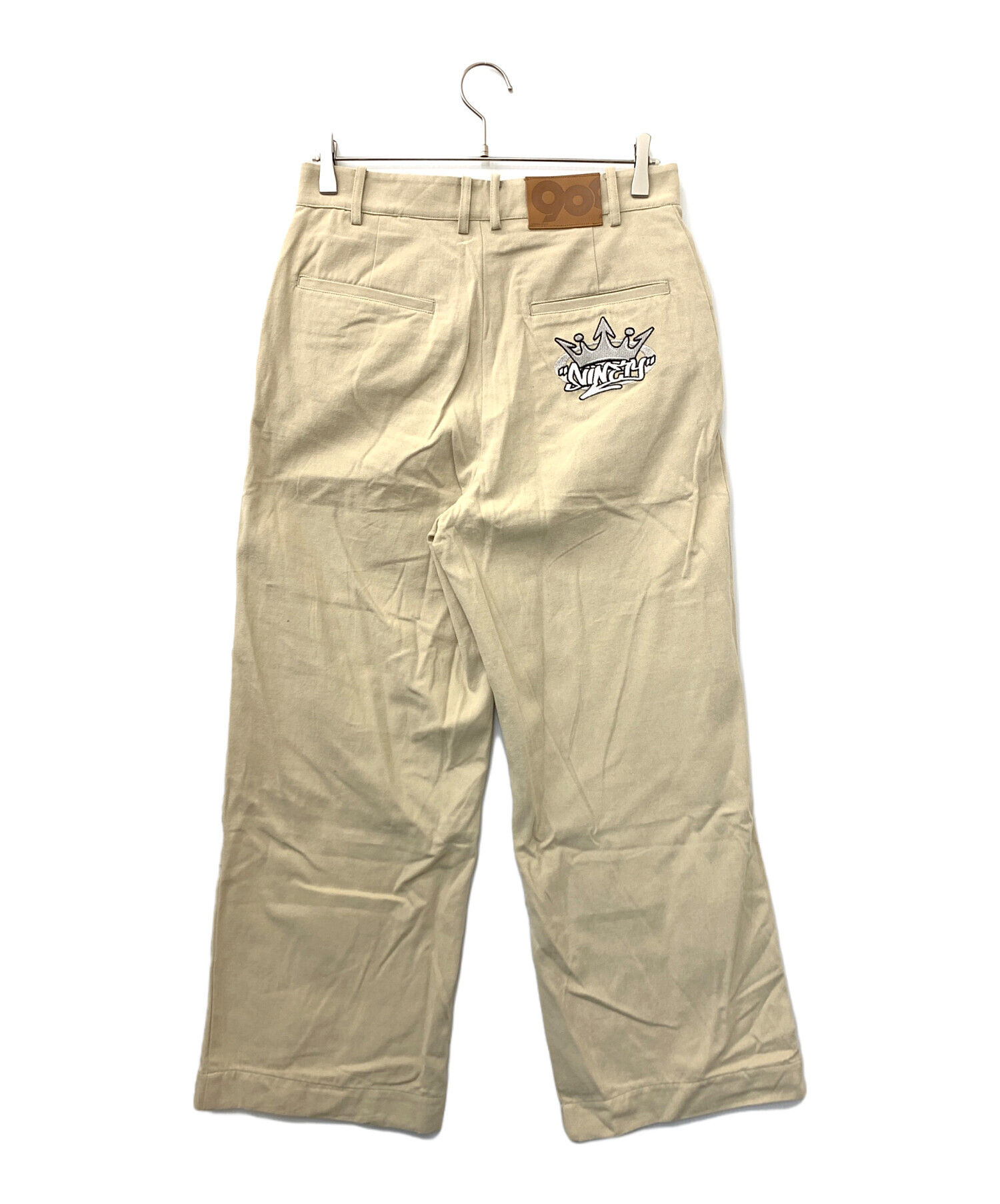 中古・古着通販】9090 (9090) バギーチノパン ベージュ サイズ:M