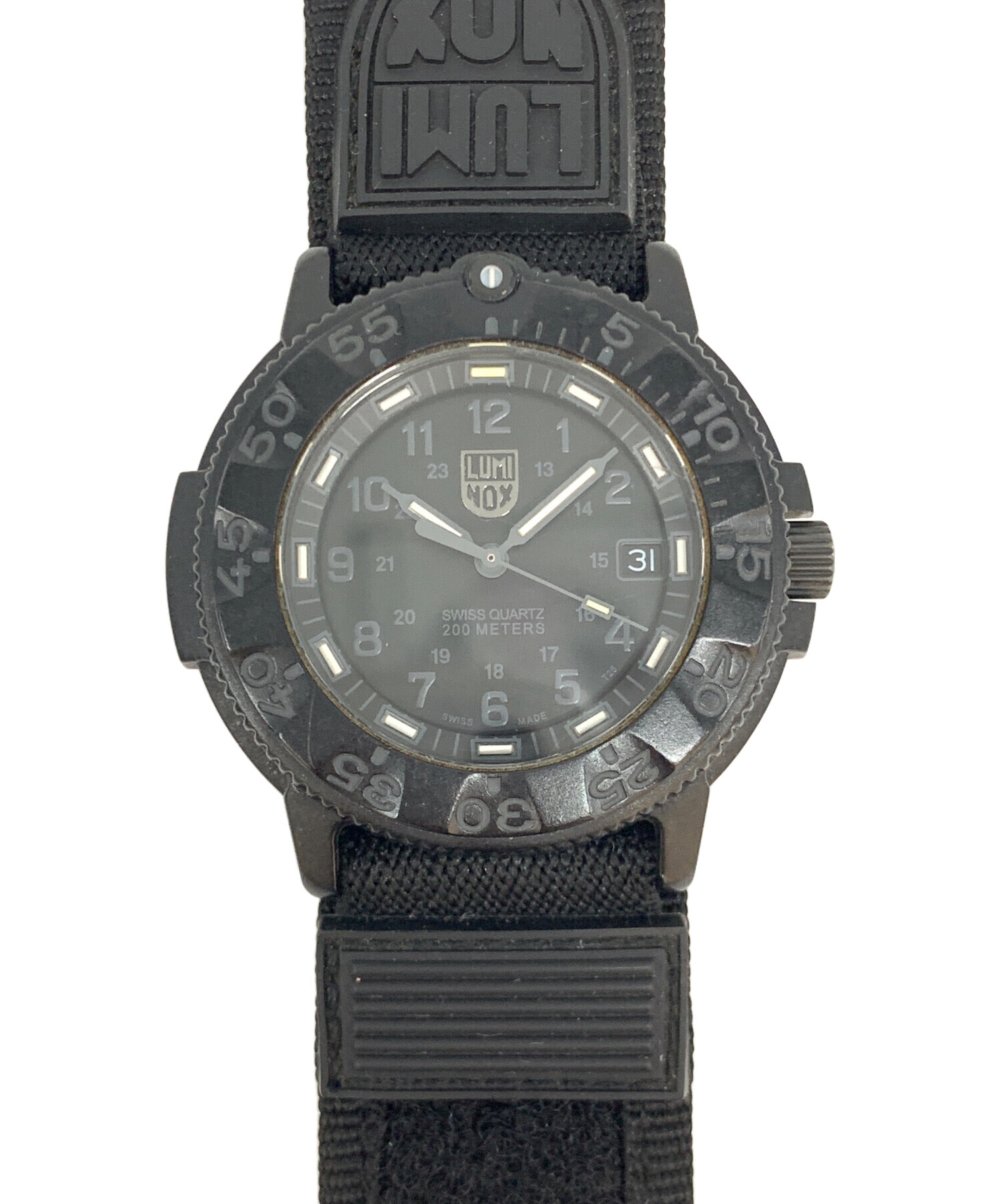 中古・古着通販】LUMINOX (ルミノックス) ミリタリーウォッチ ブラック 