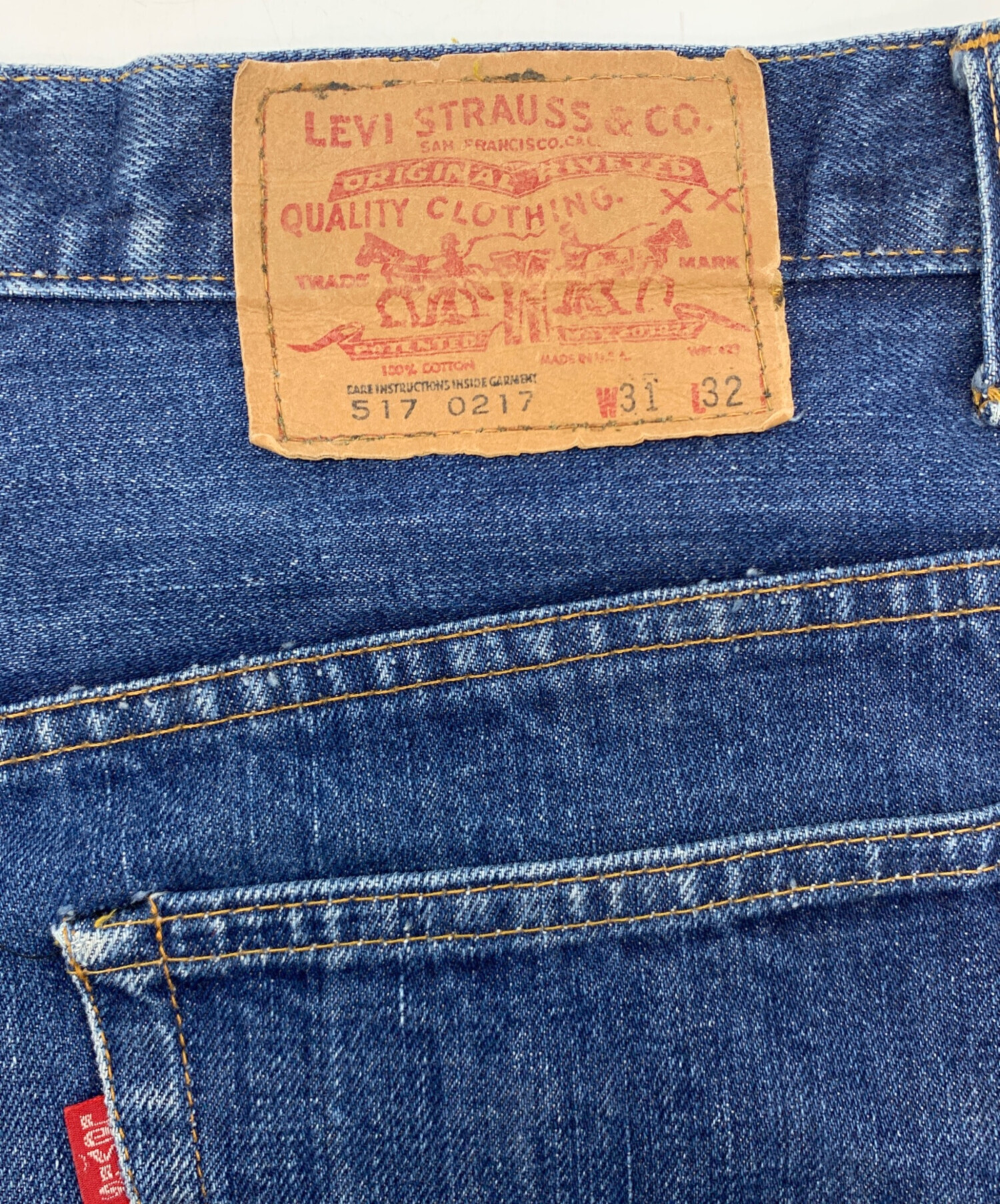中古・古着通販】LEVI'S (リーバイス) 66前期 517ブーツカットデニム