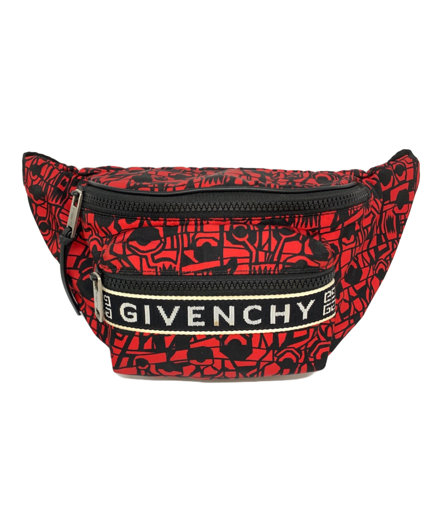 最安値？！　GIVENCHY ボディバッグ ブラック・レッド 最安値？！ GIVENCHY ボディバッグ ブラック・レッド メンズ